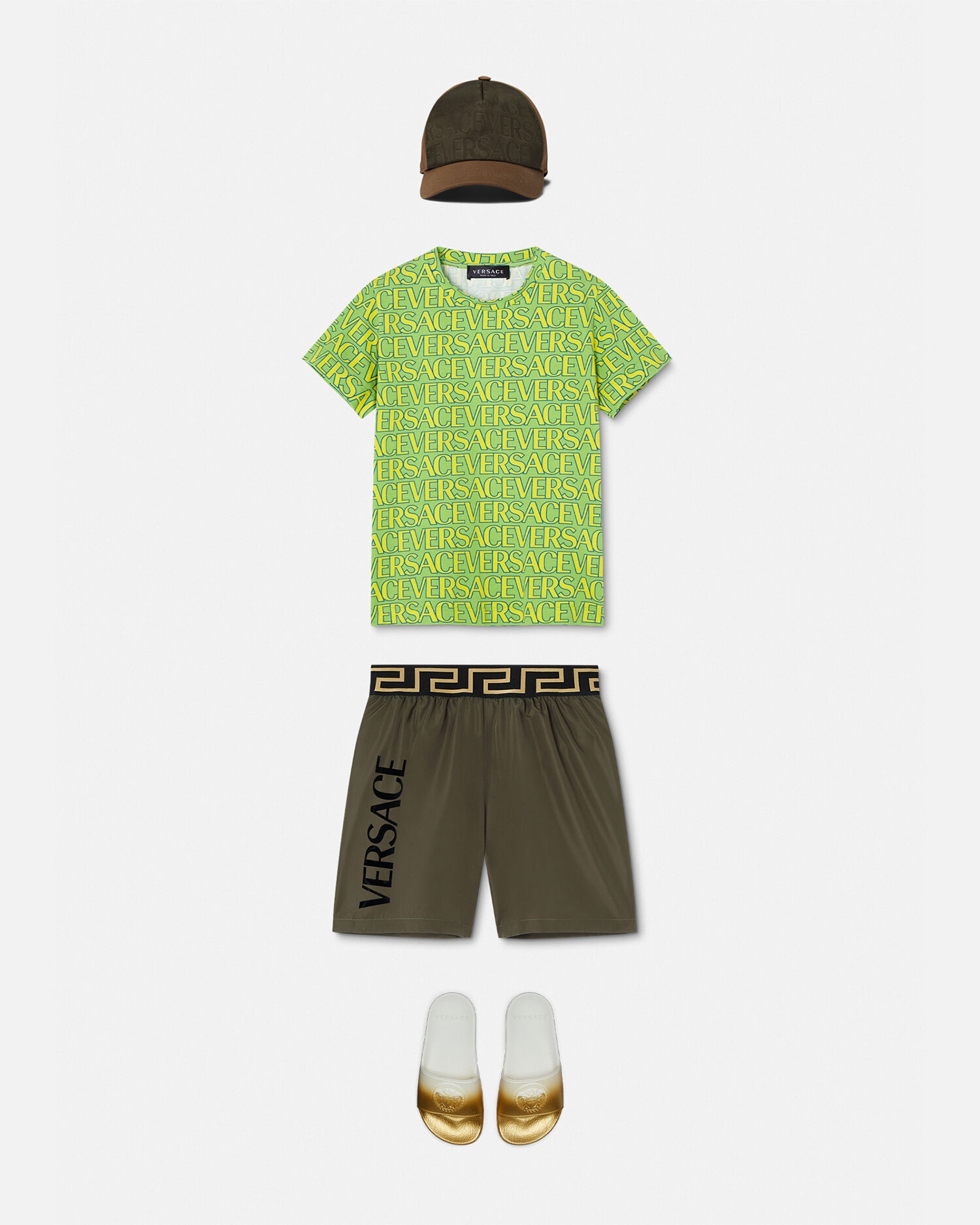 Versace swim best sale shorts green