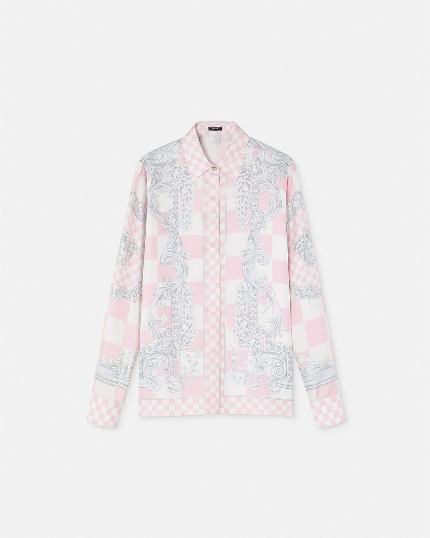 Medusa Contrasto Silk Shirt