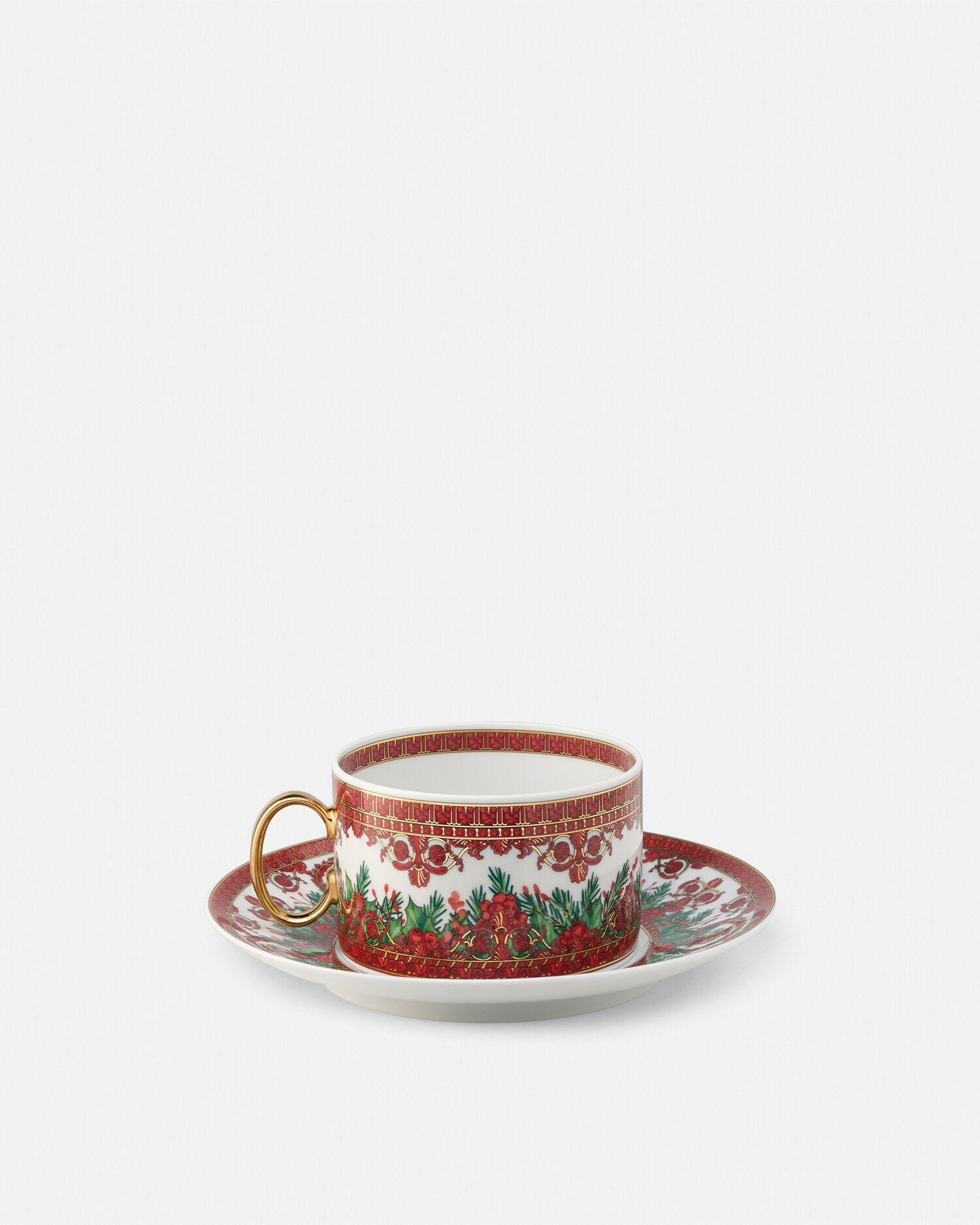 Medusa Garland Tea Cup & Saucer 