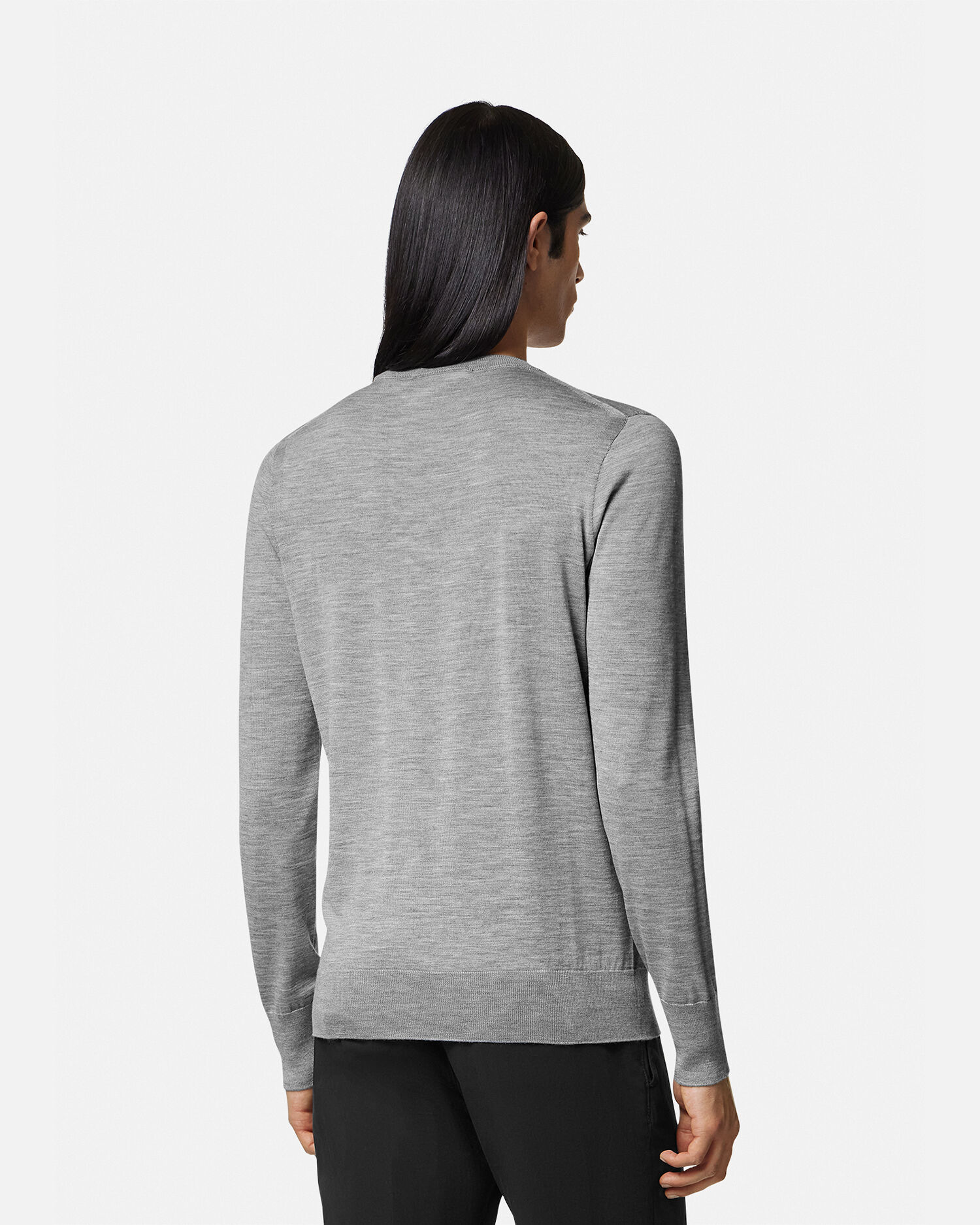 Versace embroidered hotsell sweater shirt