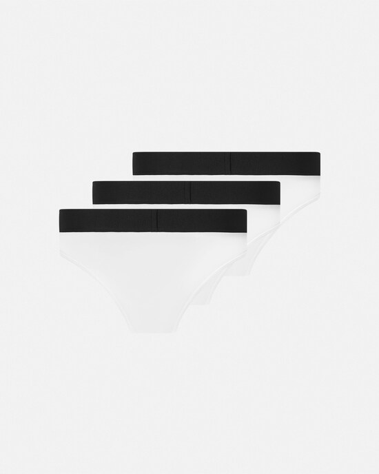 Slips aus Baumwolljersey im 3er-Pack  Wei&szlig; 2