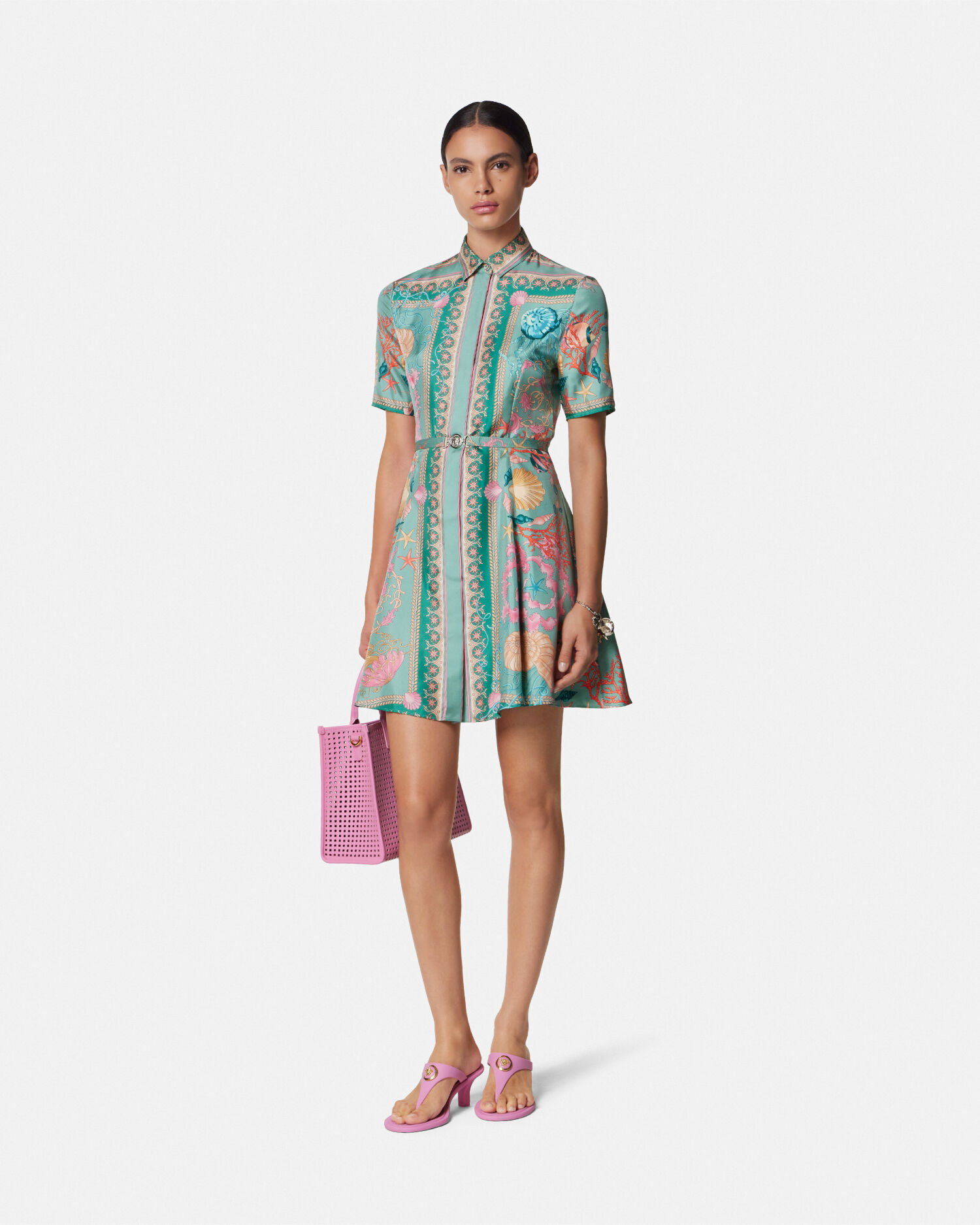 ワンピースその他 VERSACE Women Dresses 1015759 1A11287 1PT20 Pink Versace Dresses for Women | VERSACE