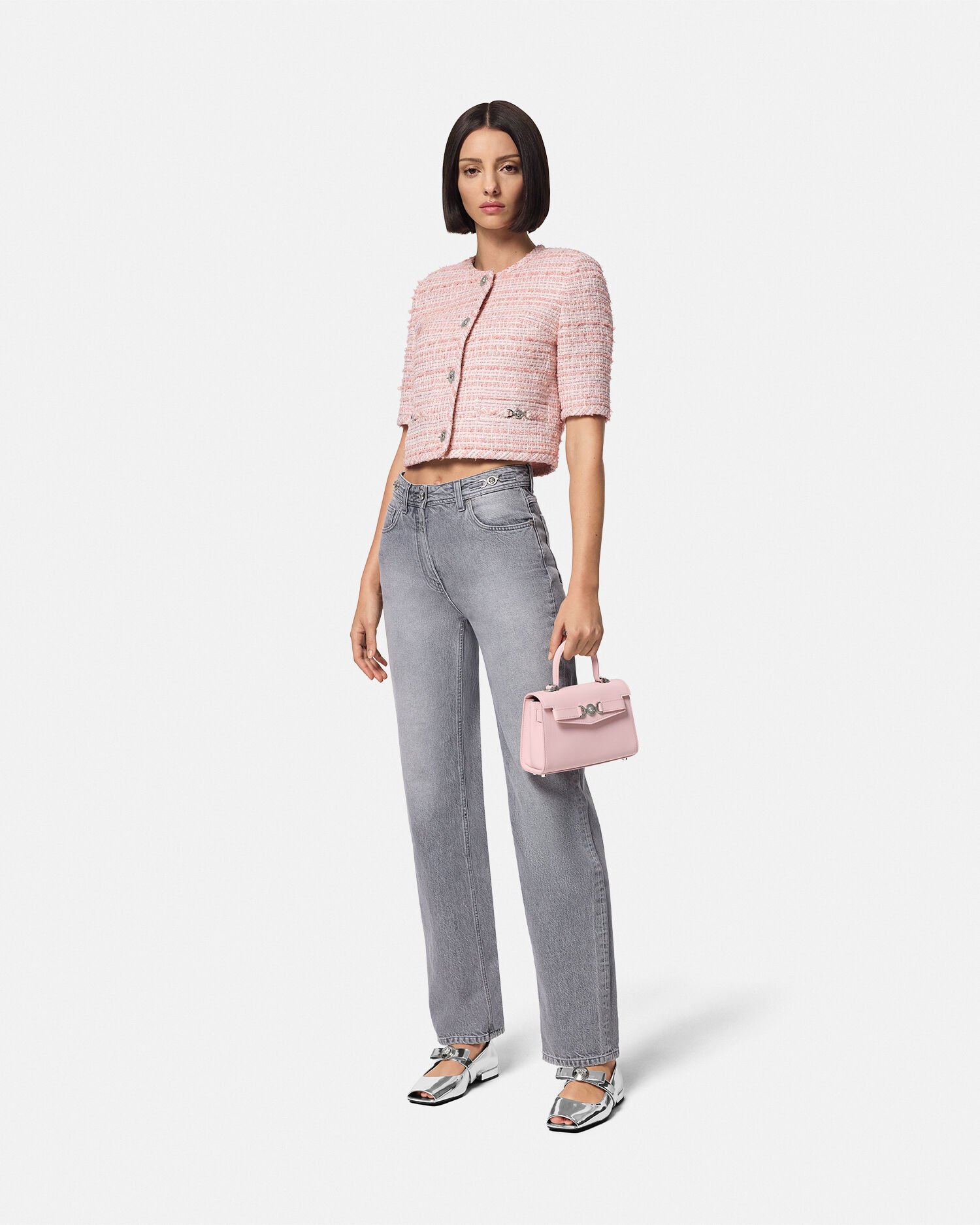 Versace pink blazer outlet