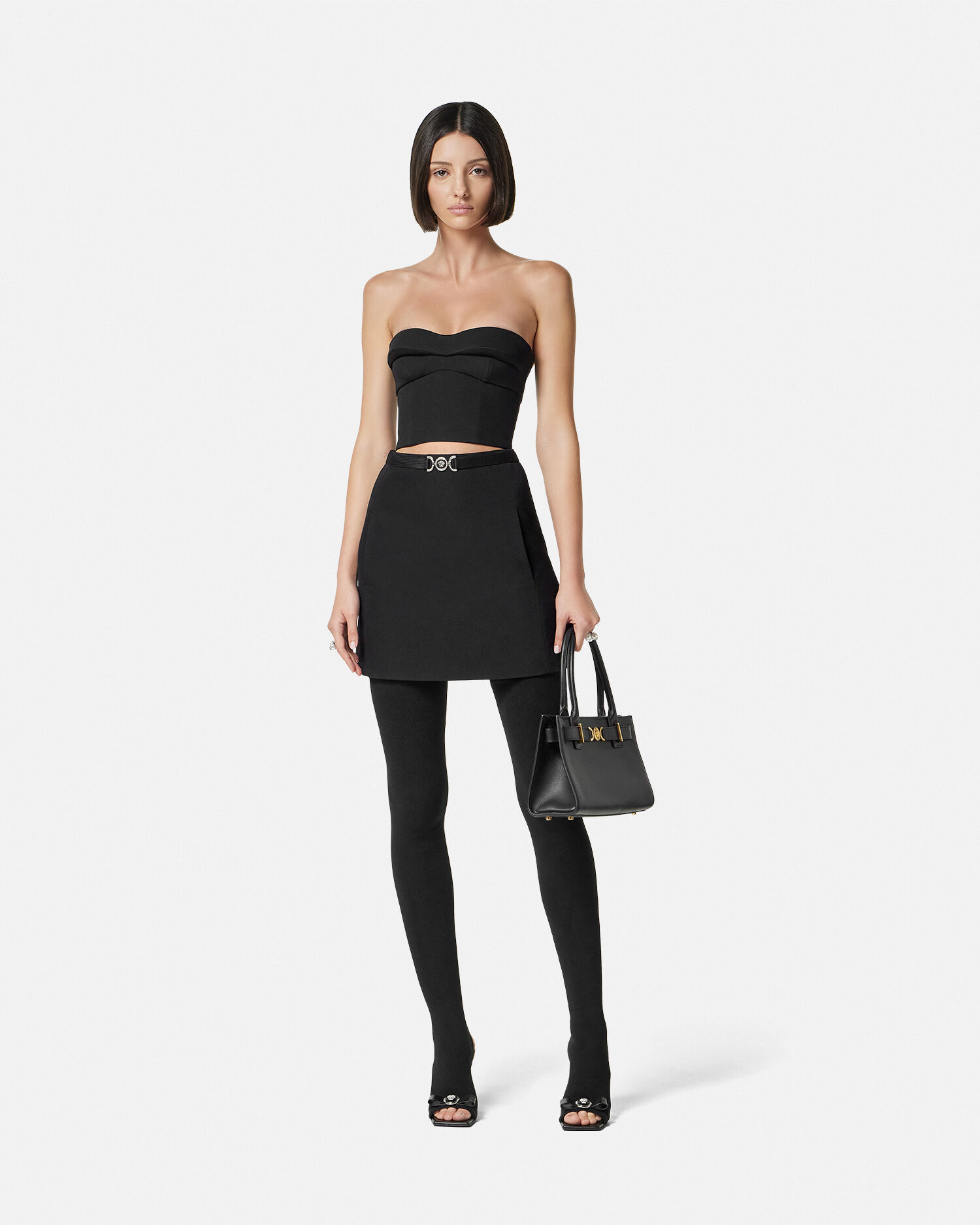 Medusa #39;95 Denim Mini Skirt