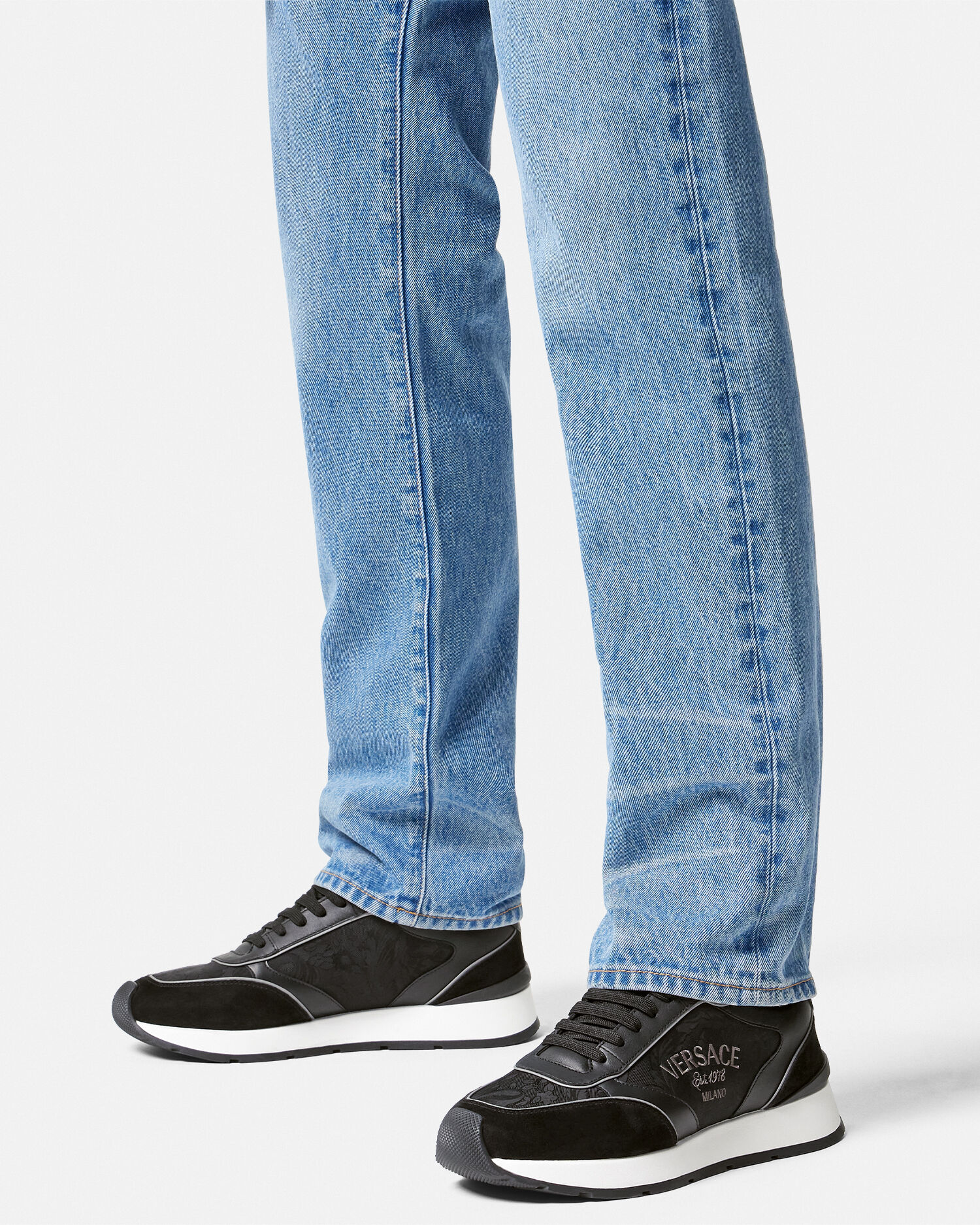 Versace 2025 runners black