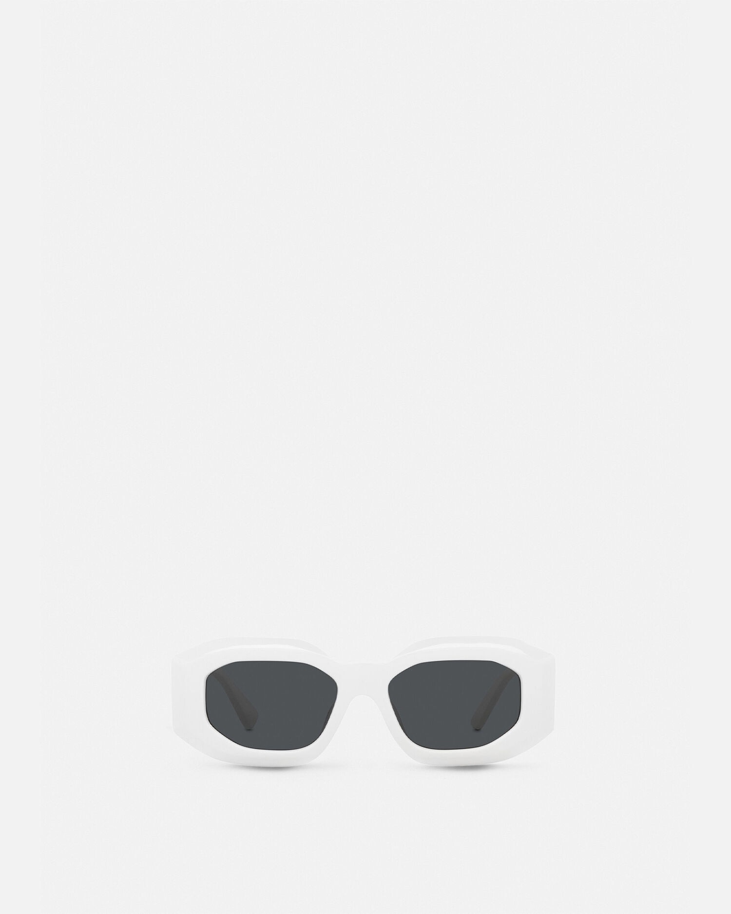 Versace white frame sunglasses top