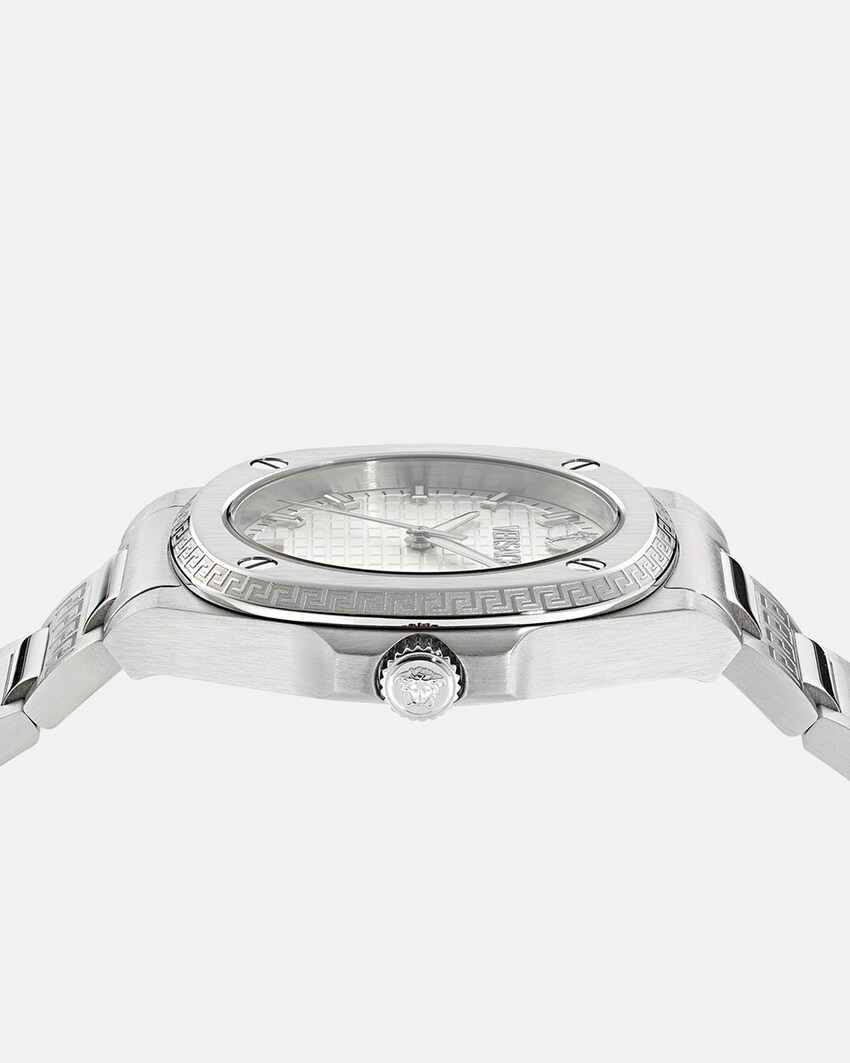 Greca Pulse Watch Silver 3