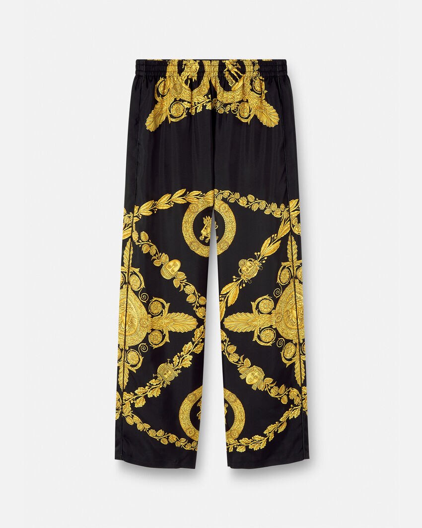 Versace Maschera Baroque Pyjama Bottoms for Men US Online Store