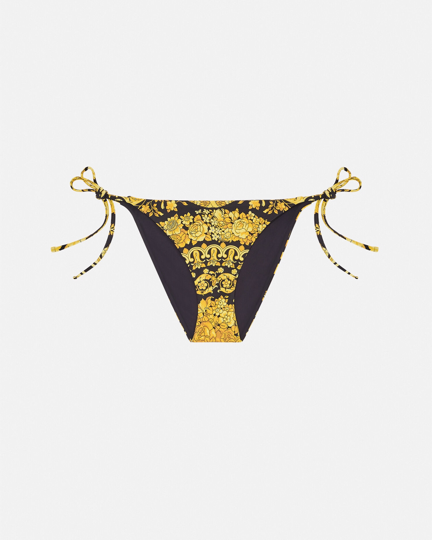 Barocco Bikini Bottoms Print VERSACE US