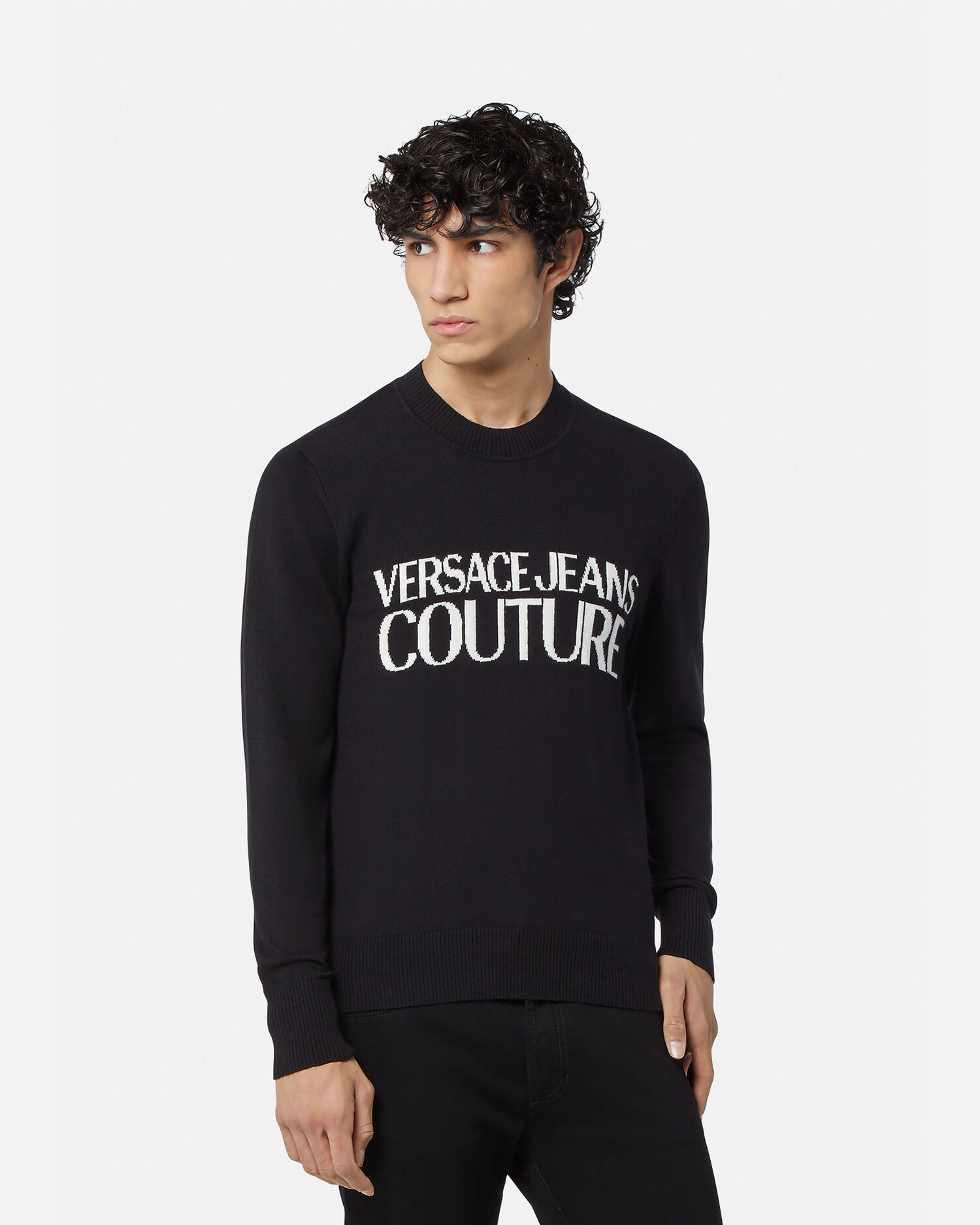 Black deals versace jumper