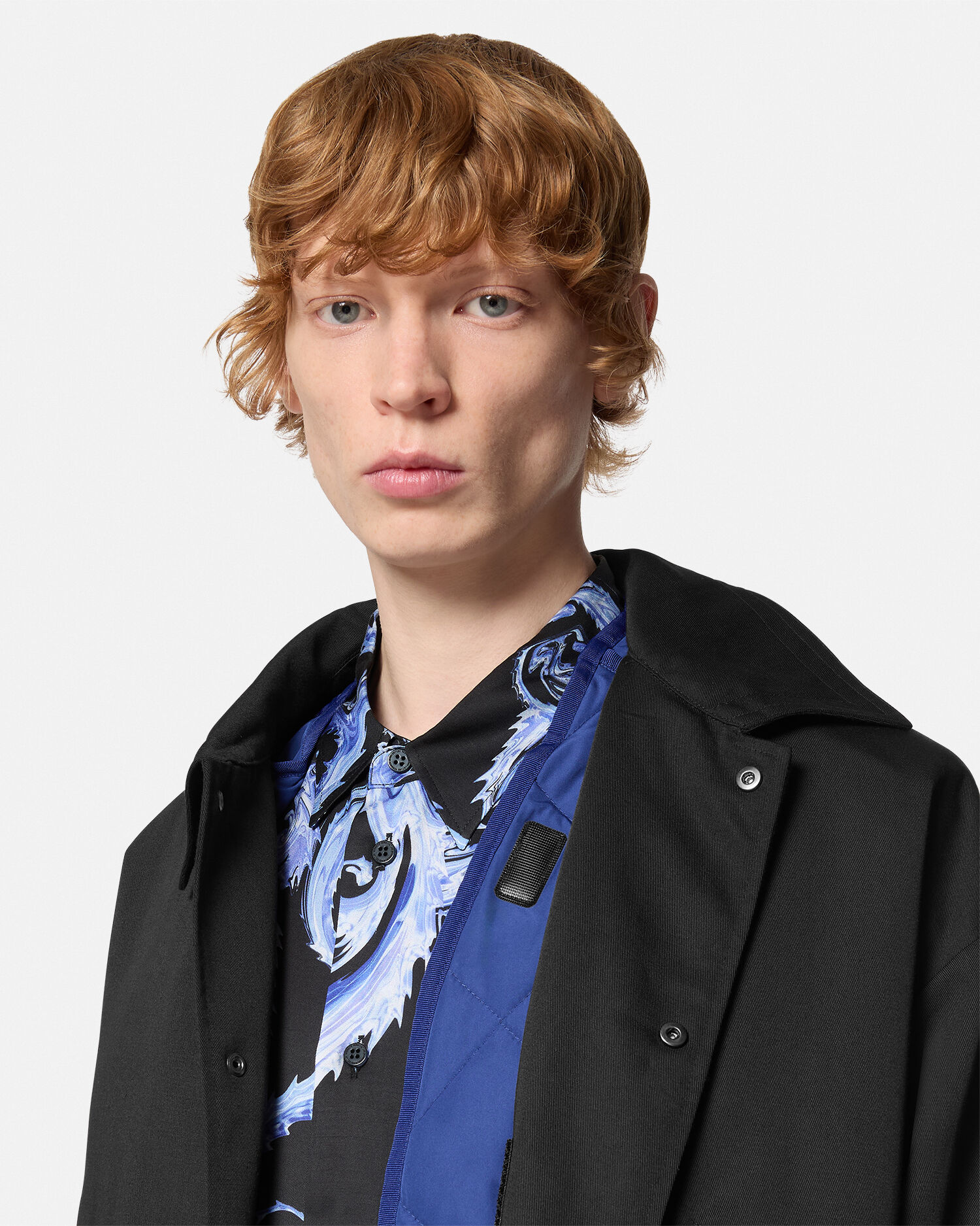 V-Emblem Blouson Jacket | VERSACE