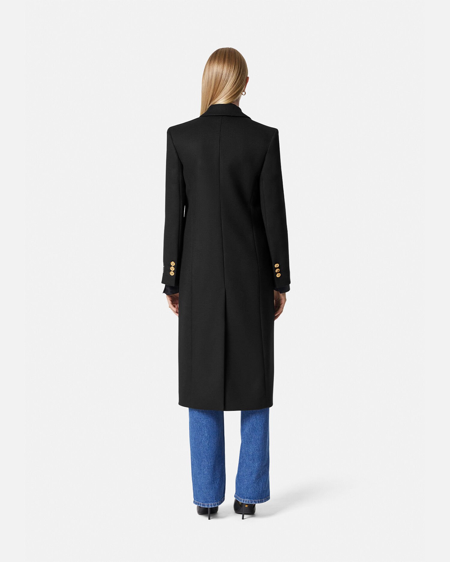 Versace long coat online