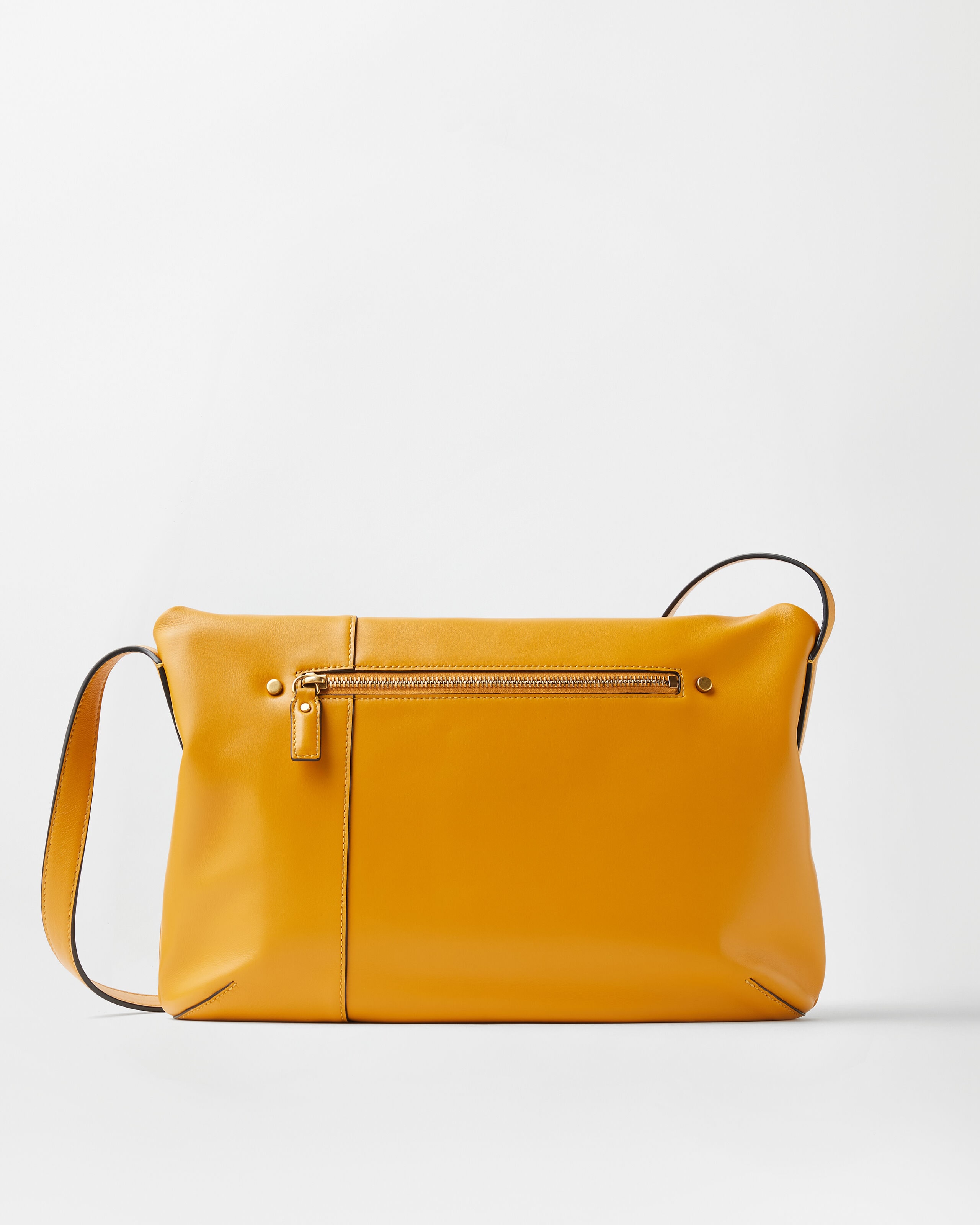 Lou Nappa Shoulder Bag Yellow | VERSACE US