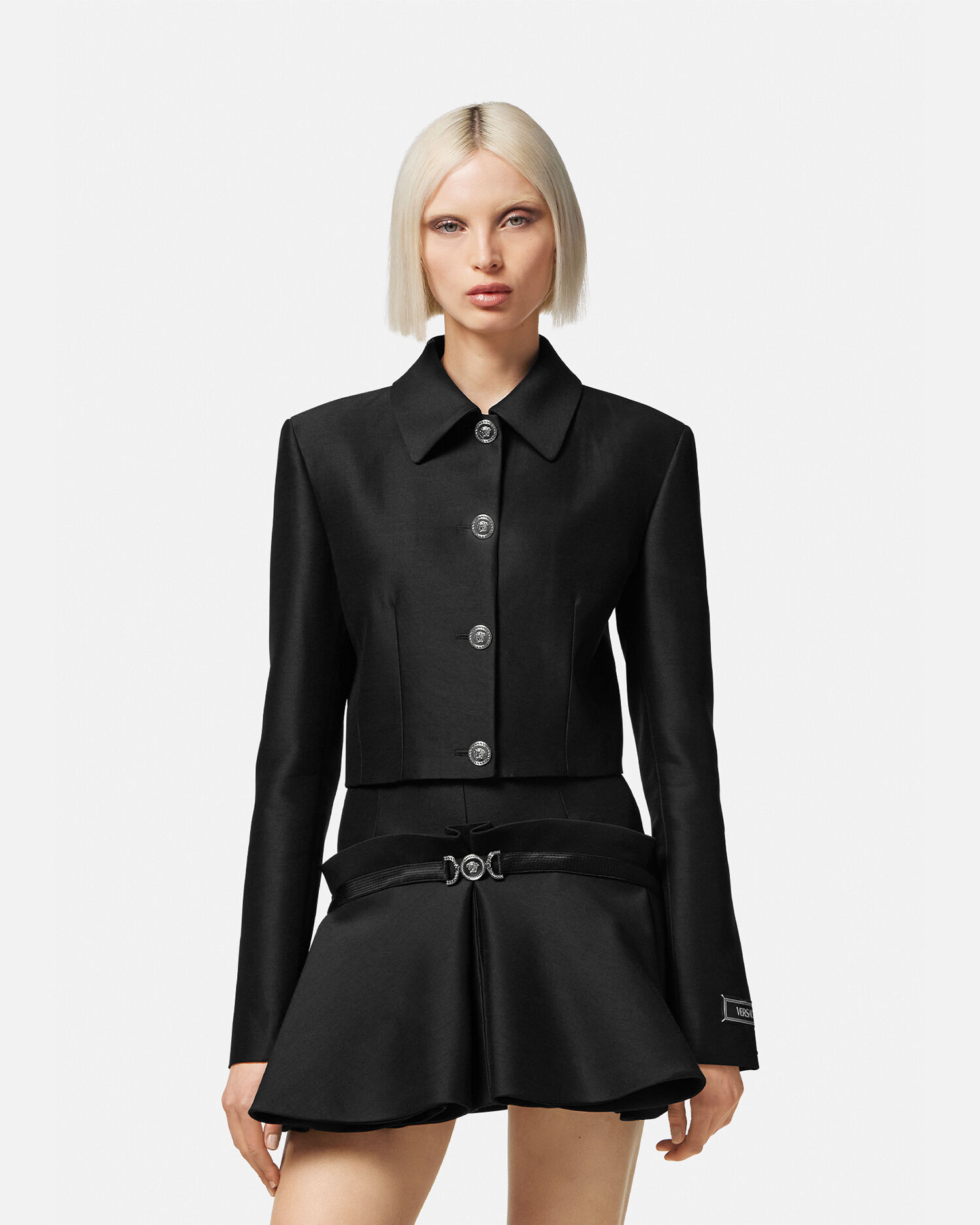 Crop Blouson Jacket