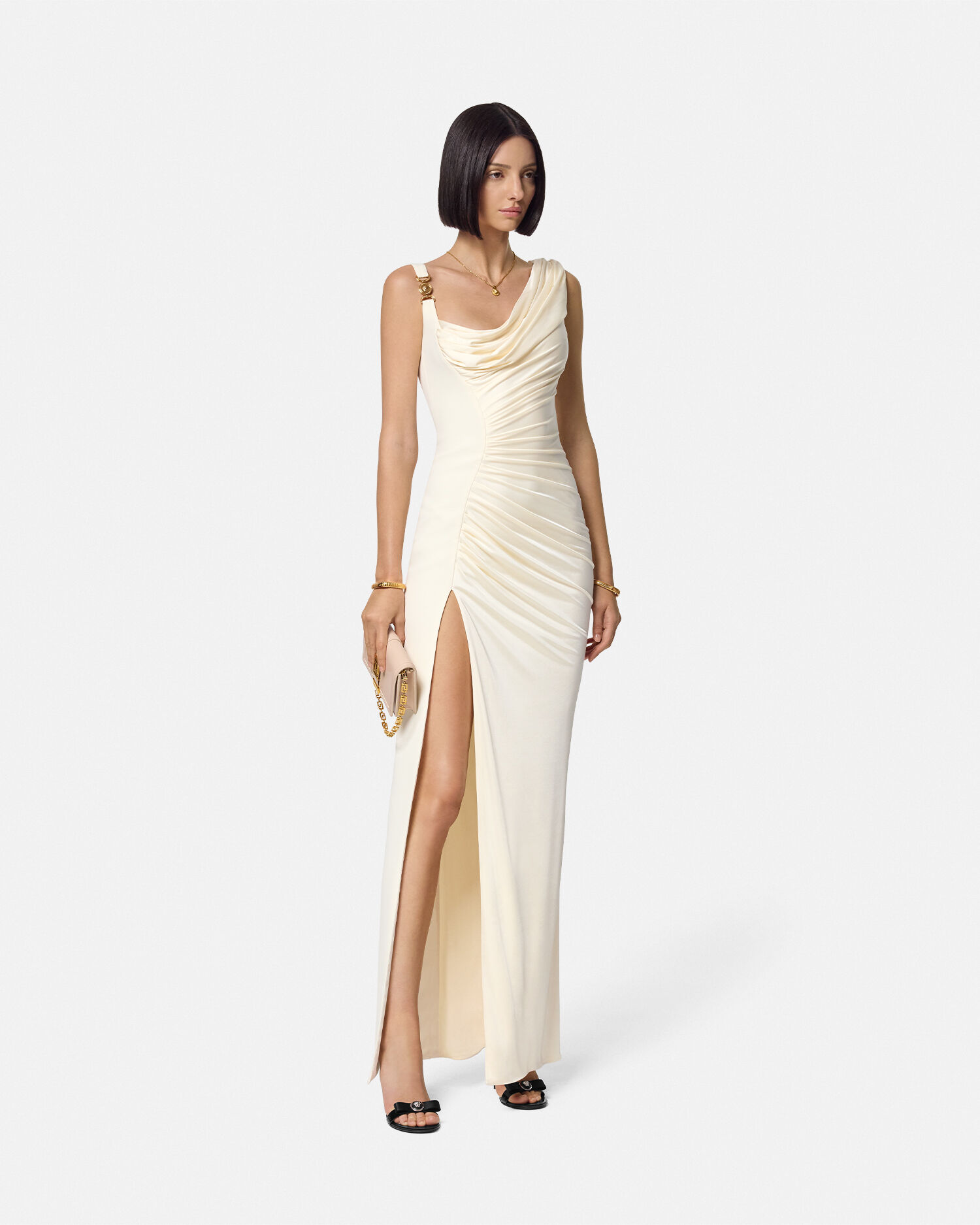 Robe de soiree drapee Medusa 95