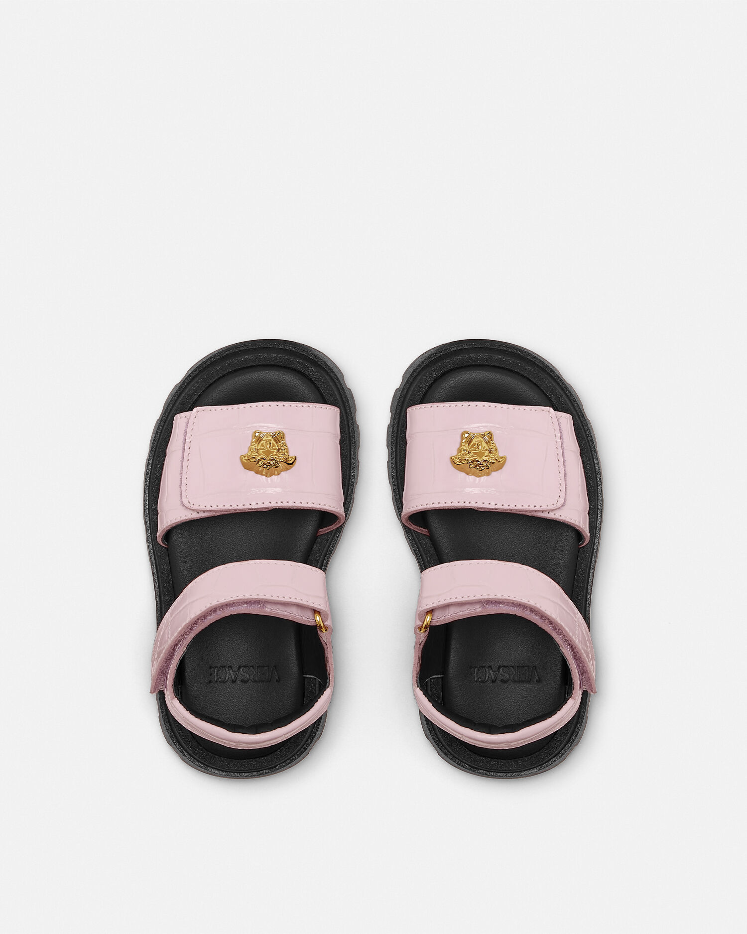 Versace sandals best sale pink