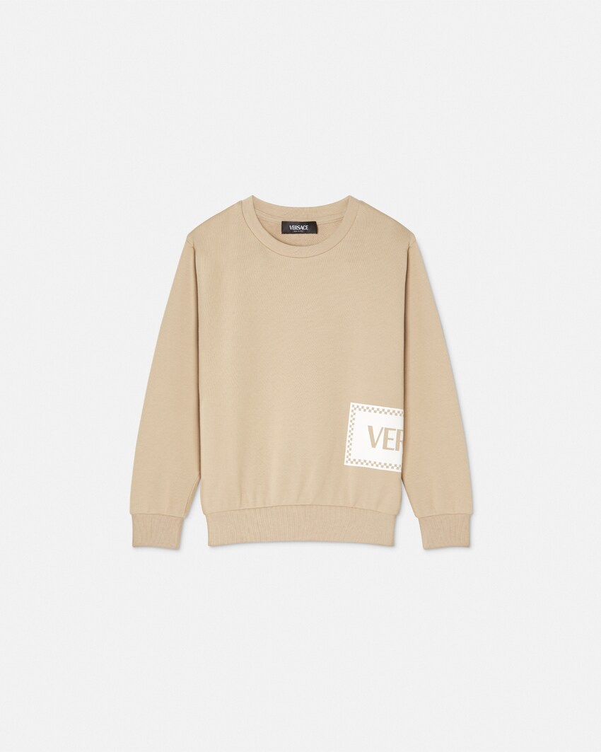 Kids Printed Cotton-Jersey Sweatshirt