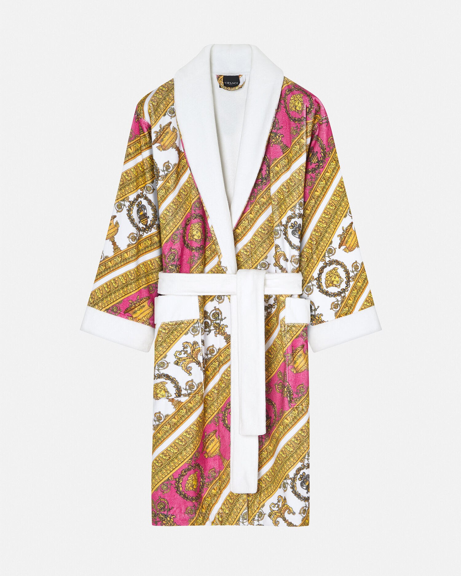 Peignoir versace femme outlet rose