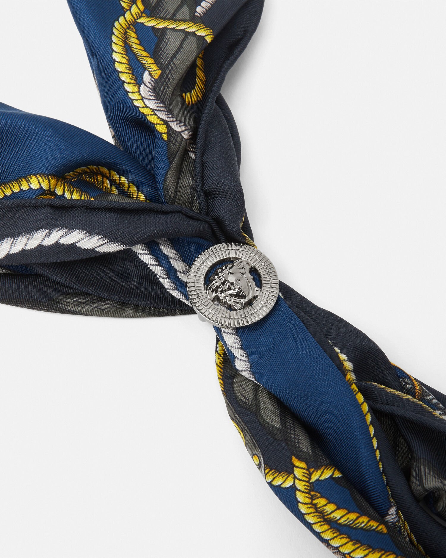 Nautical silk clearance scarf