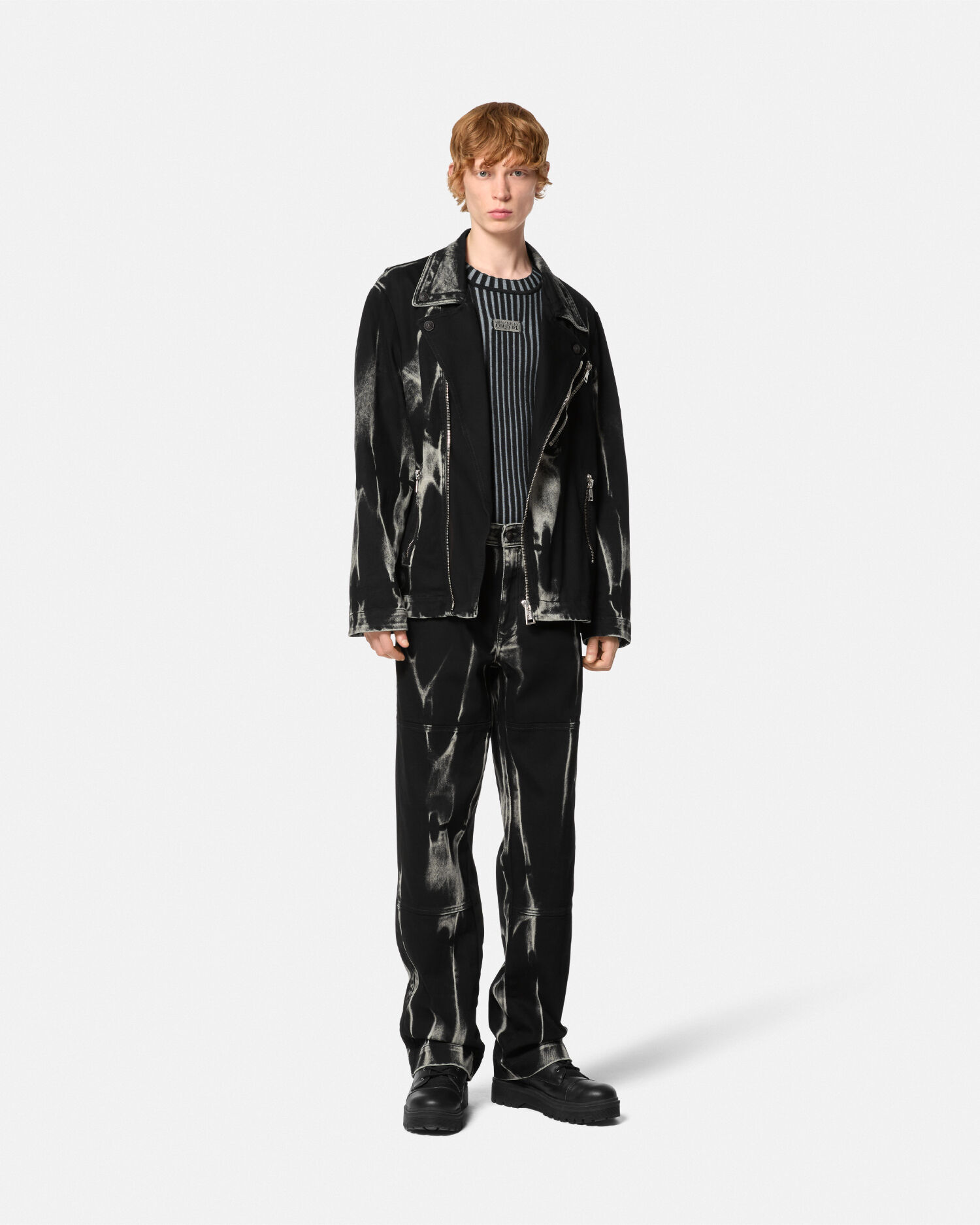 Denim Blouson Jacket | VERSACE US