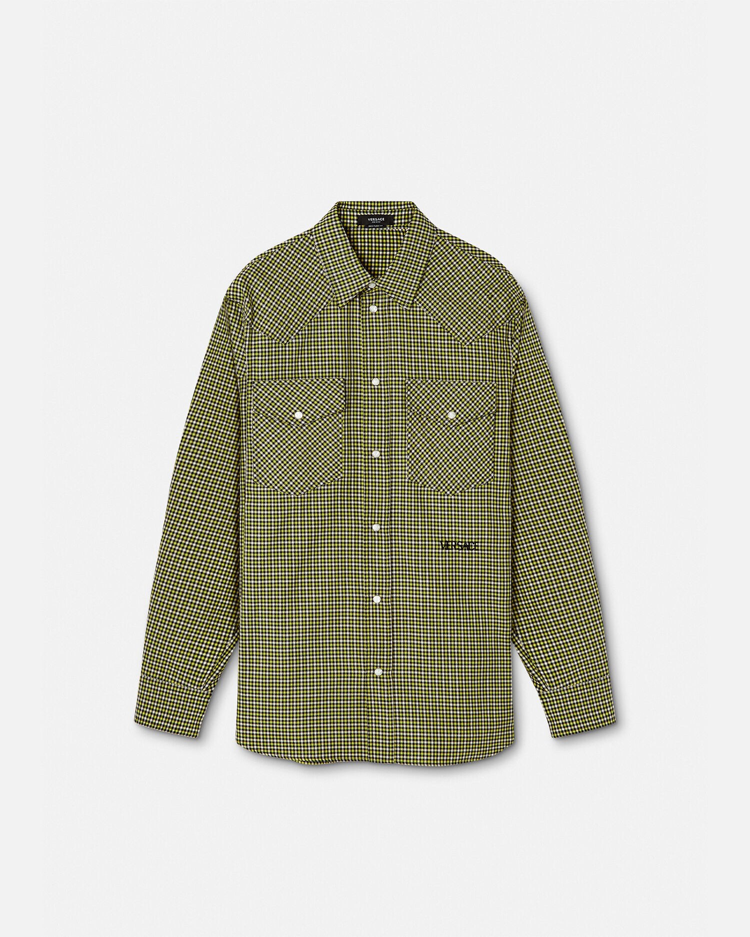 Versace Camisa de cuadros VERSACE