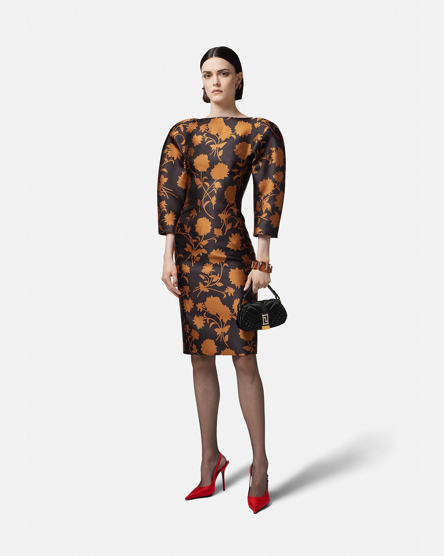 Versace sale floral dress