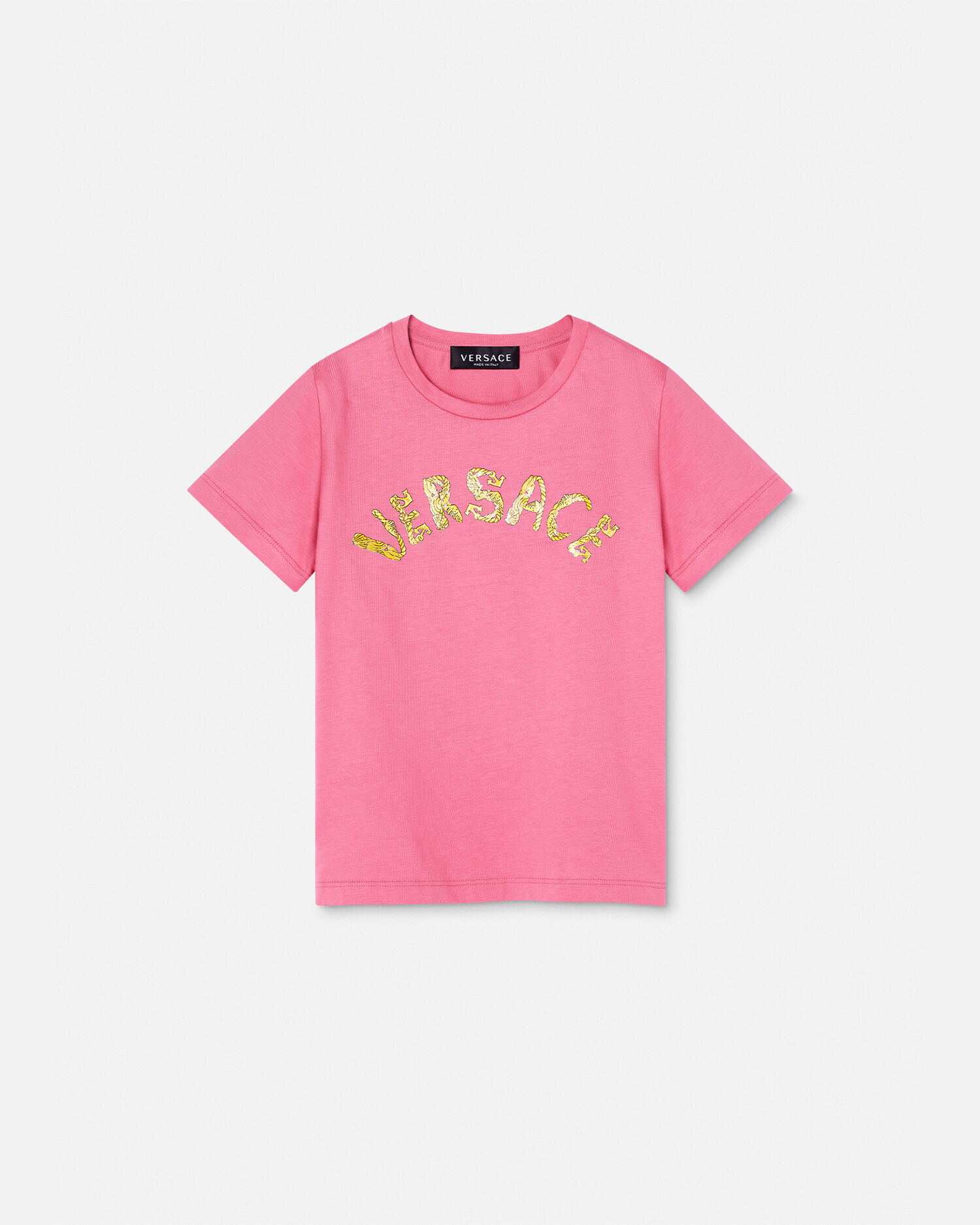 Versace pink t best sale shirt