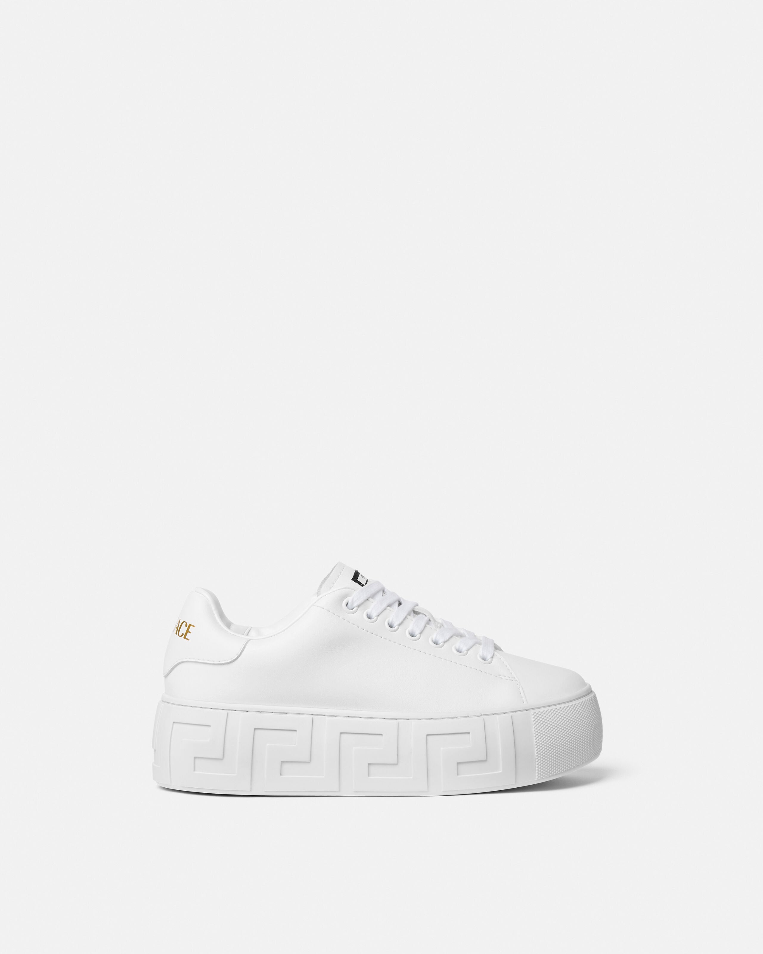 La Greca Platform Sneakers | VERSACE US
