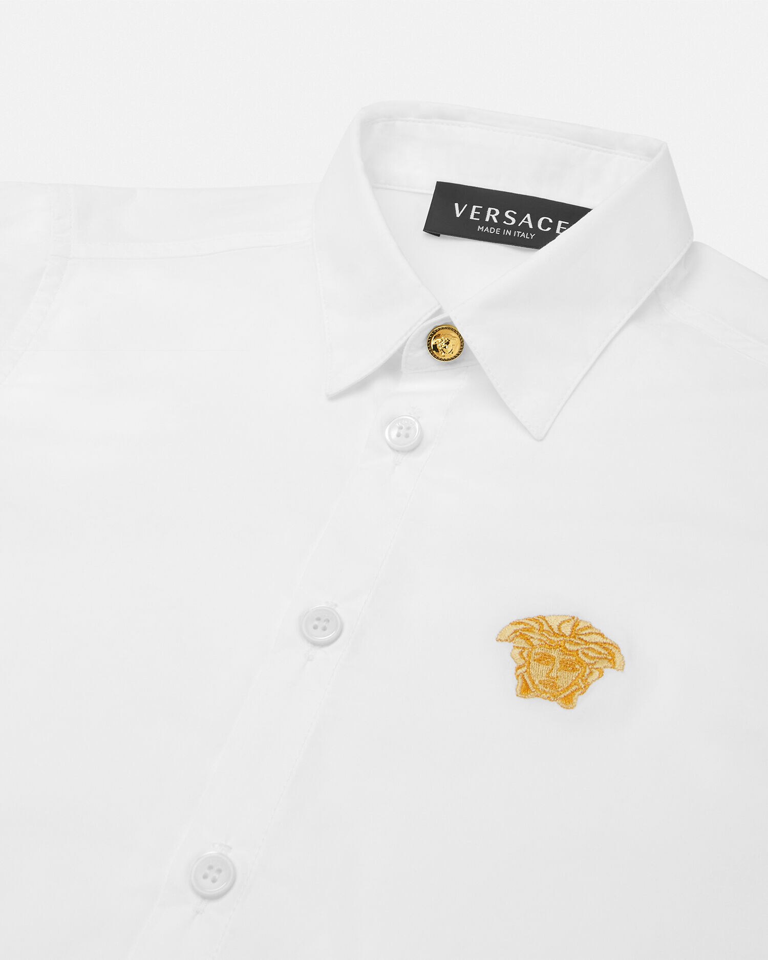 Versace white dress shirt on sale