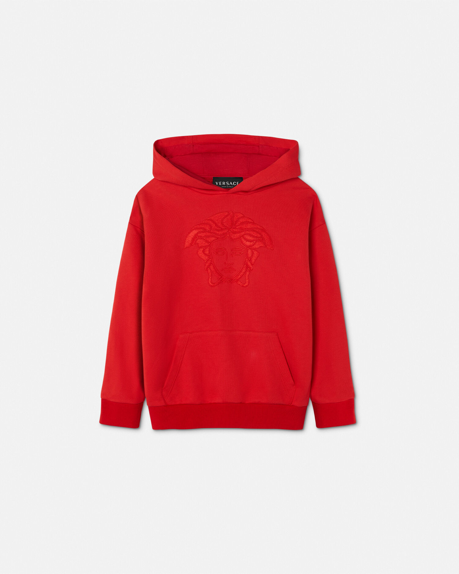 Versace red deals hoodie