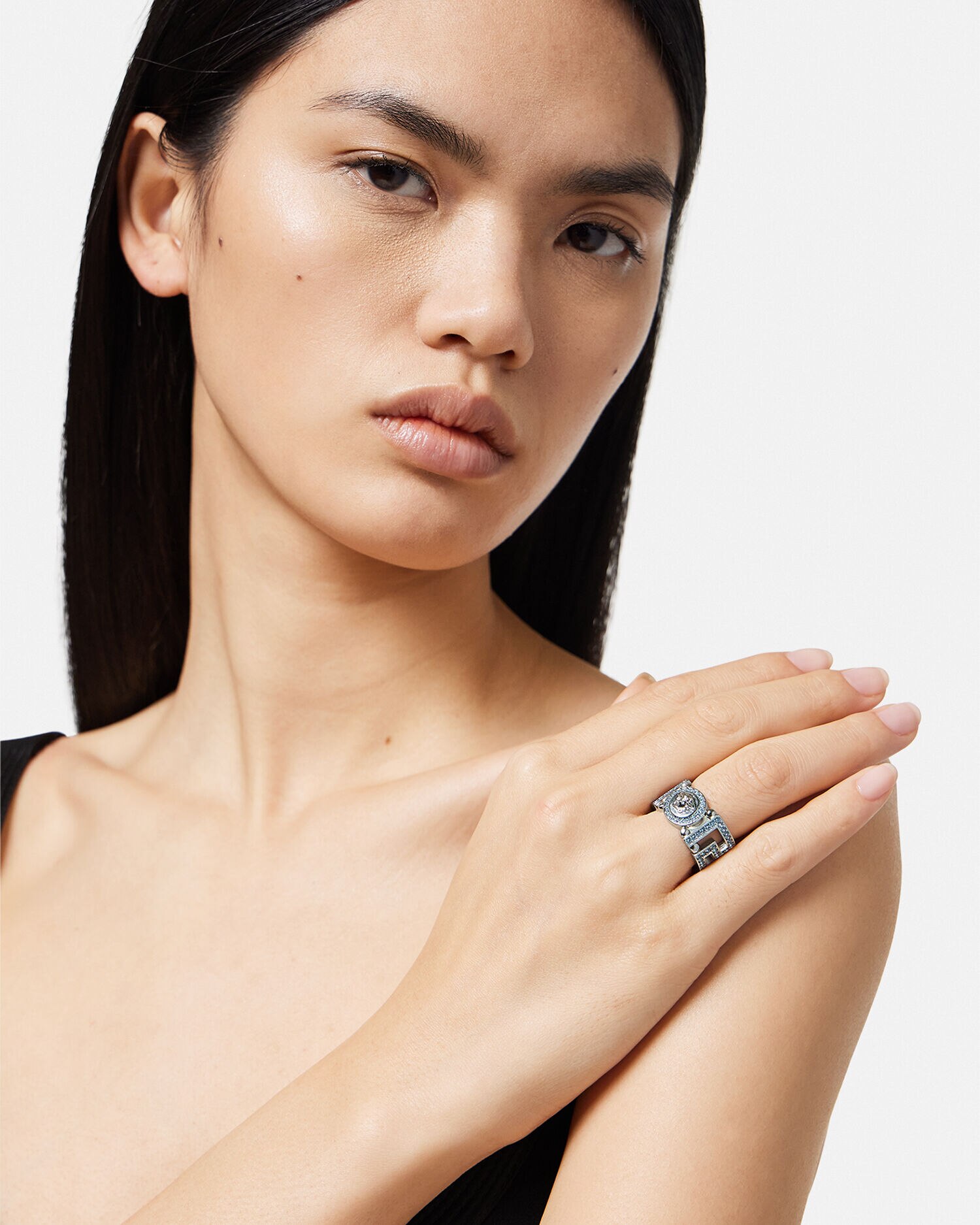 Versace greca and medusa ring online