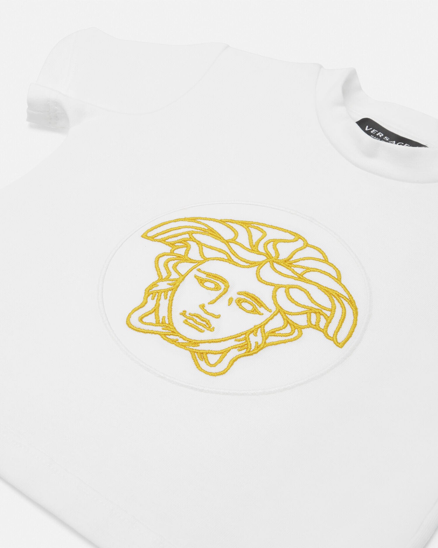 Embroidered Medusa Baby T Shirt