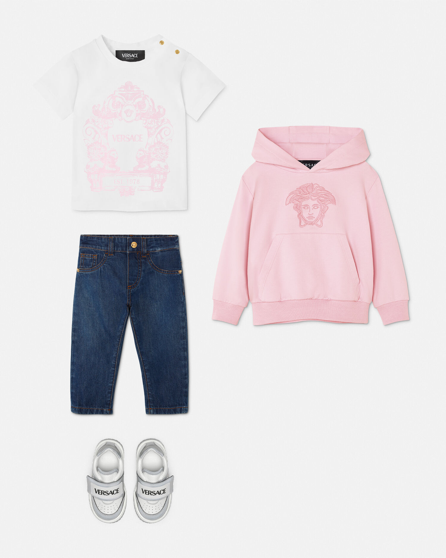Baby jeans versace sale