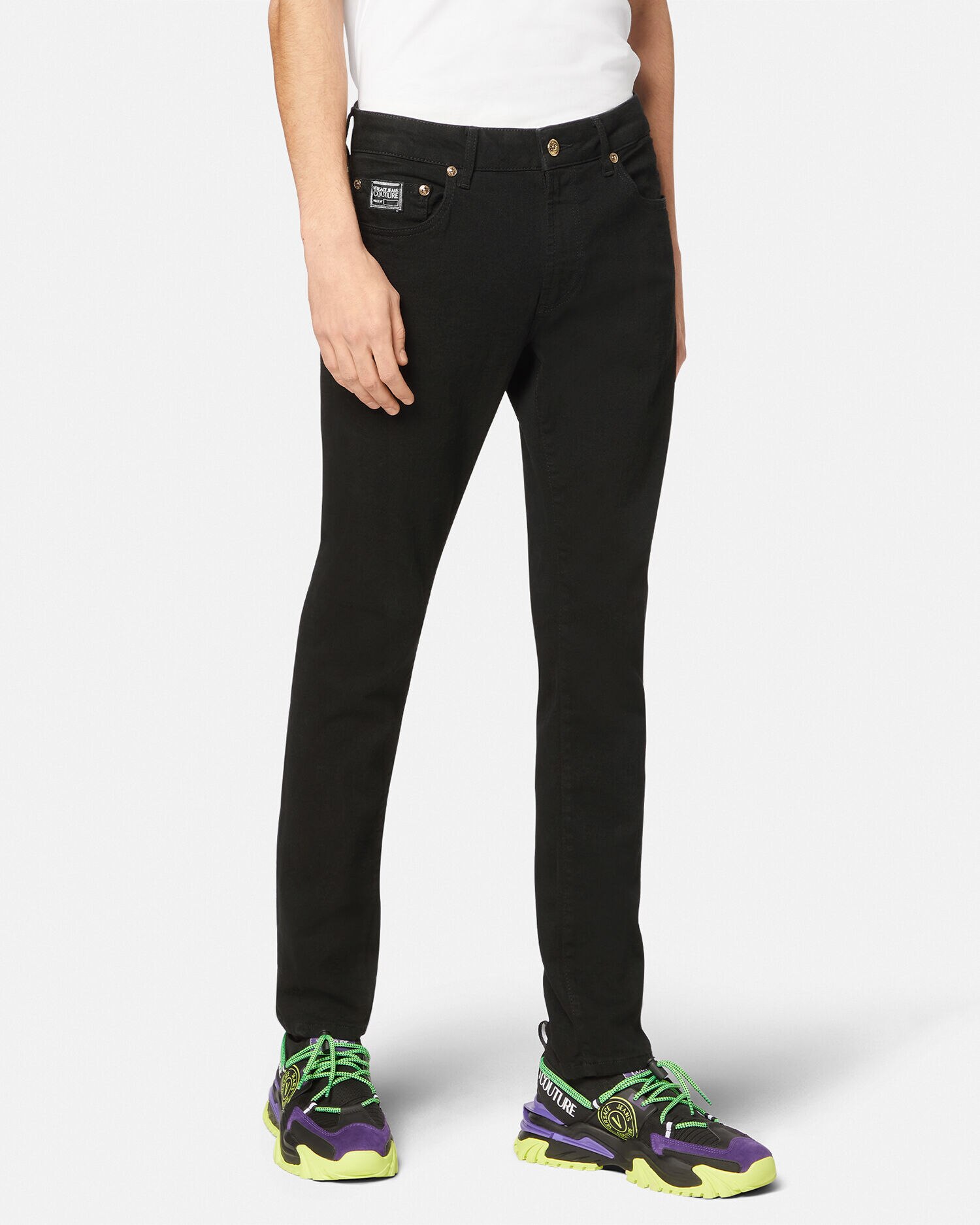 Black jeans patti wala sales