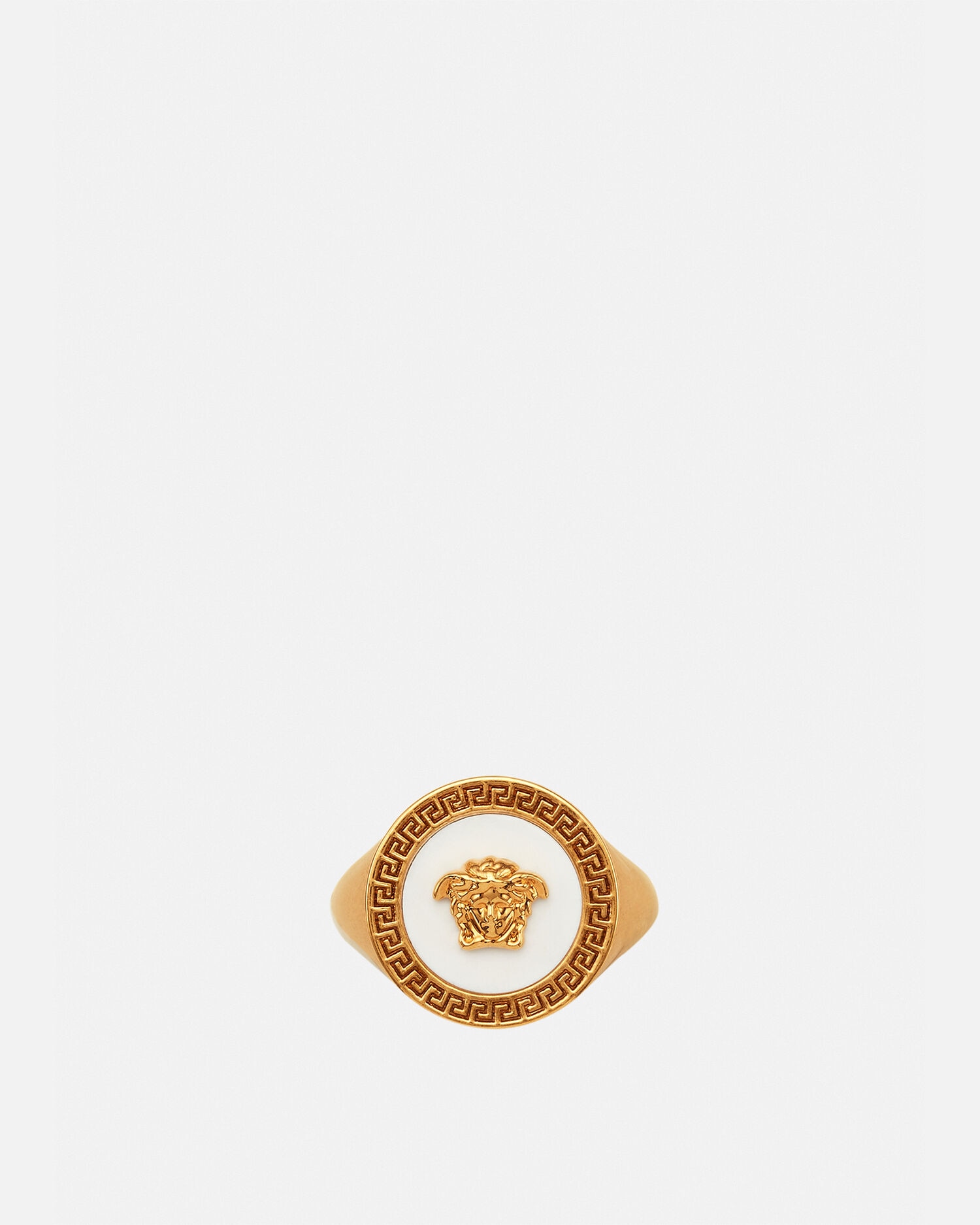 Bague Medusa en mail