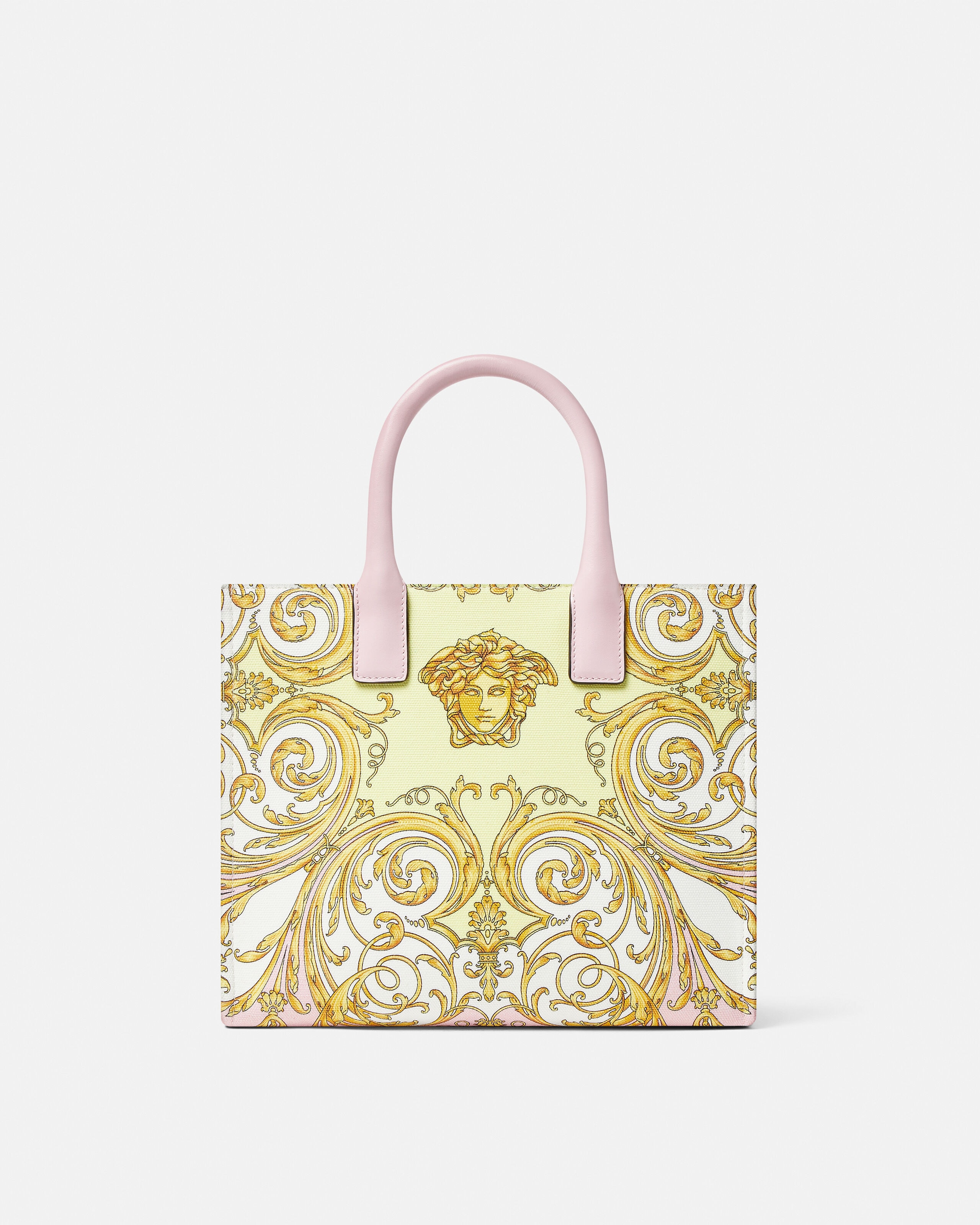La Medusa Printed Small Canvas Tote
