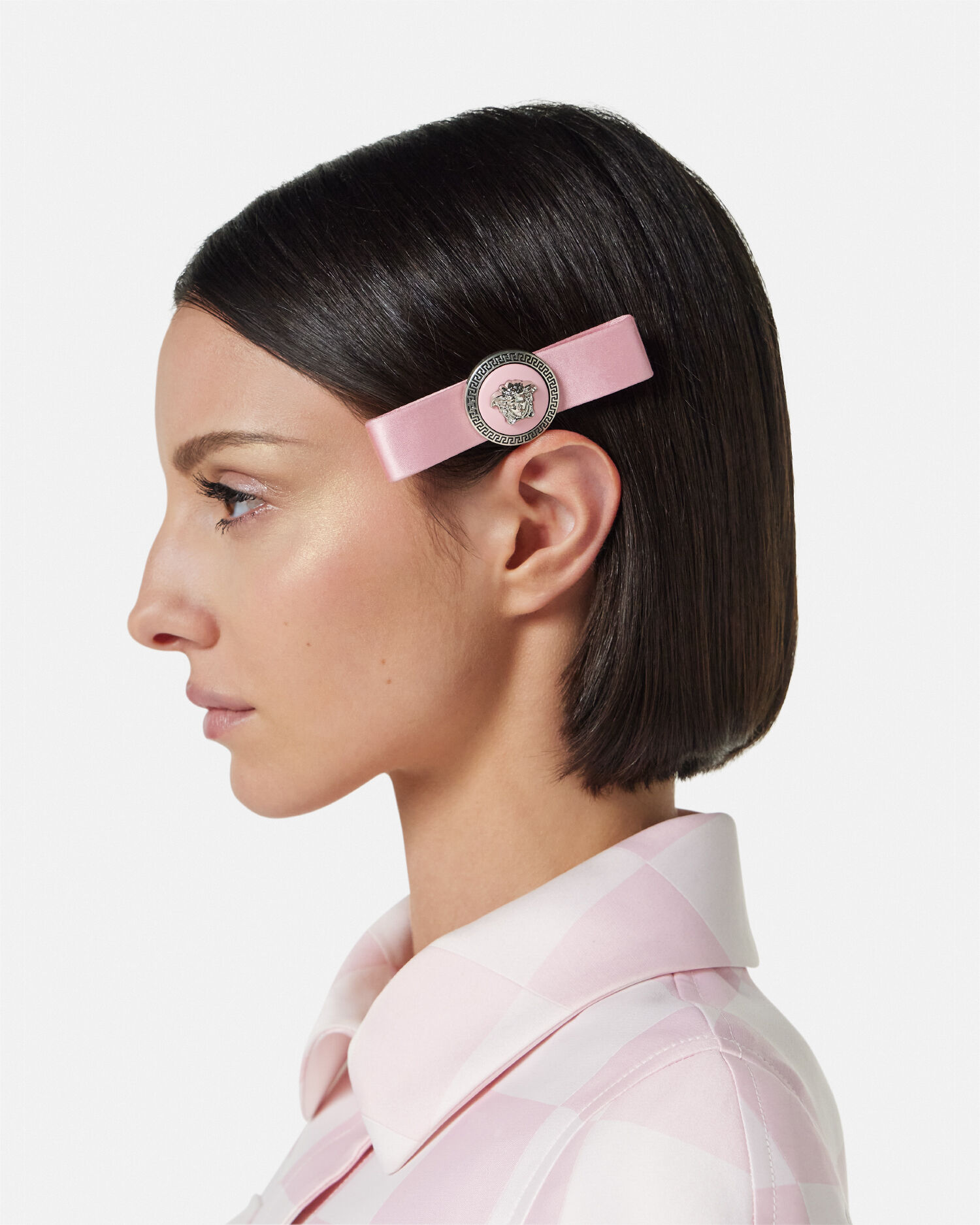 Left Gianni Ribbon Hair Pin