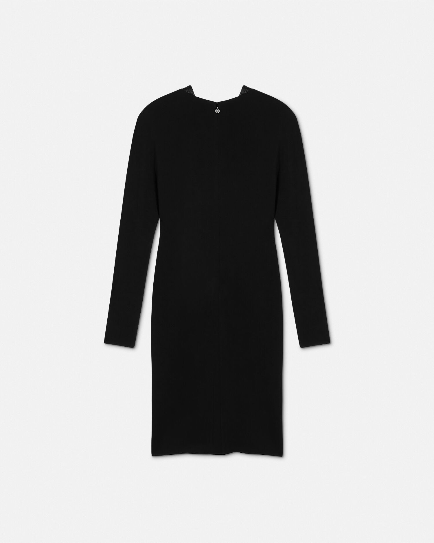 Stretch Crêpe Jersey Midi Dress | VERSACE US