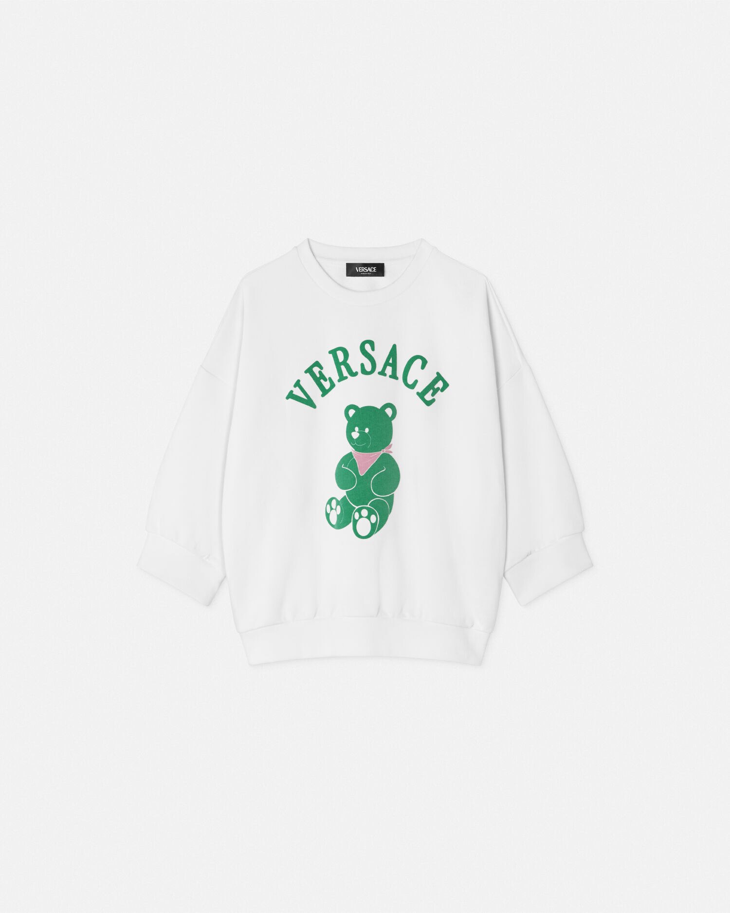 White versace sweatshirt cheap