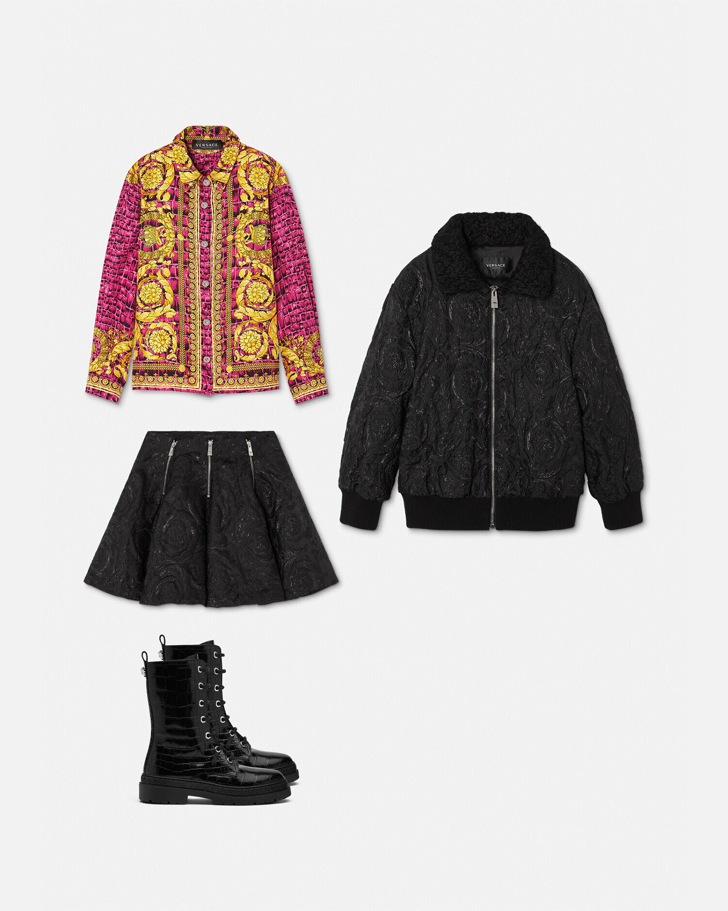 Young versace sale uk store