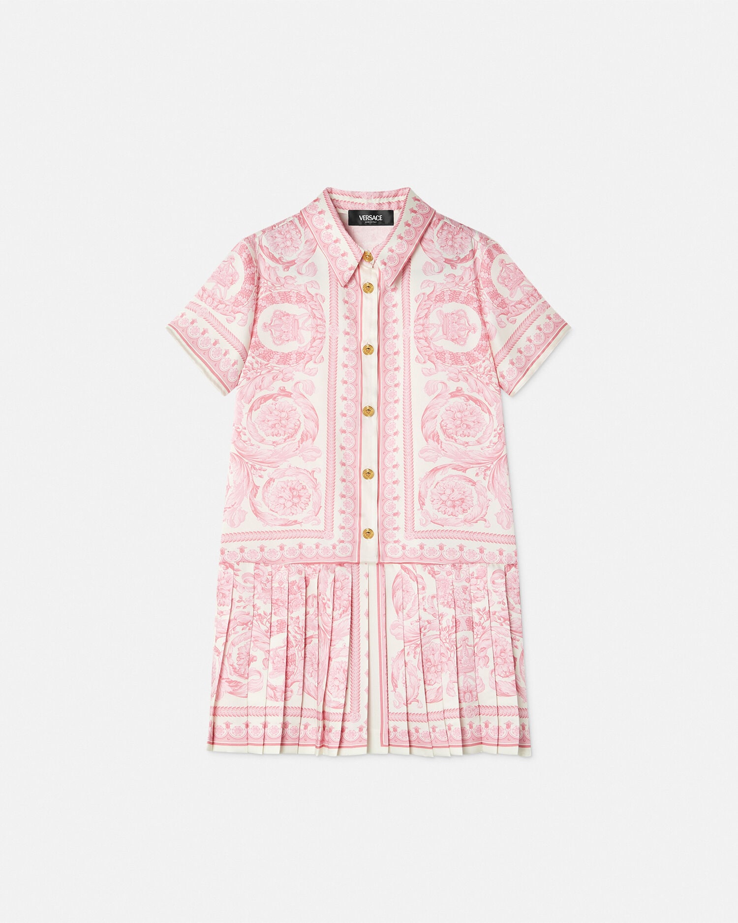 Girls' Designer Luxury Dresses & Shirt Dresses | VERSACE