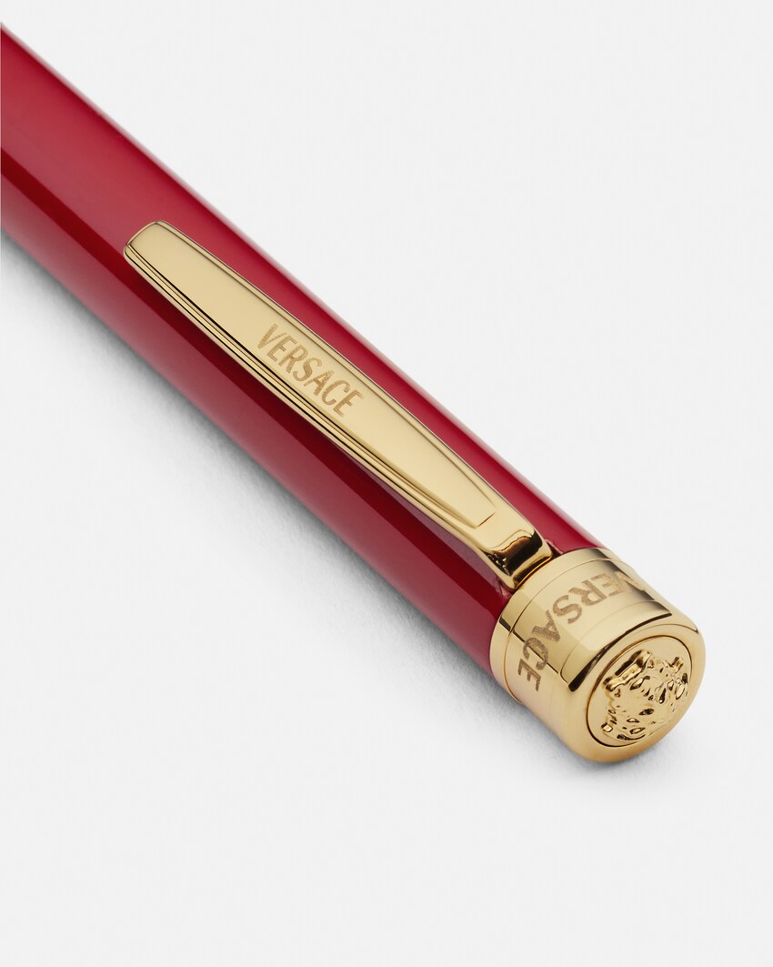 قلم حبر جاف Pirene أحمر+ذهبي 3