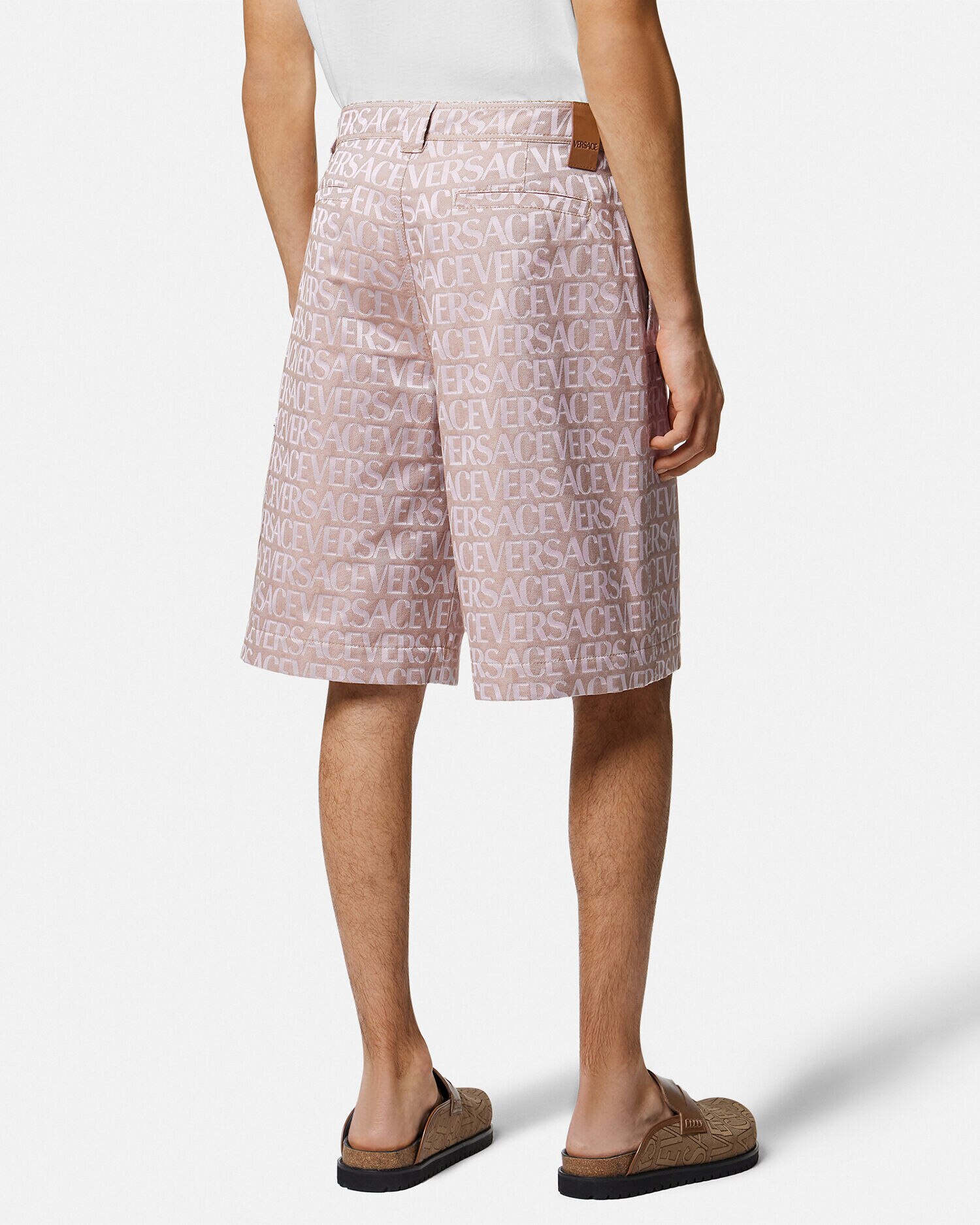 Versace pink hot sale shorts