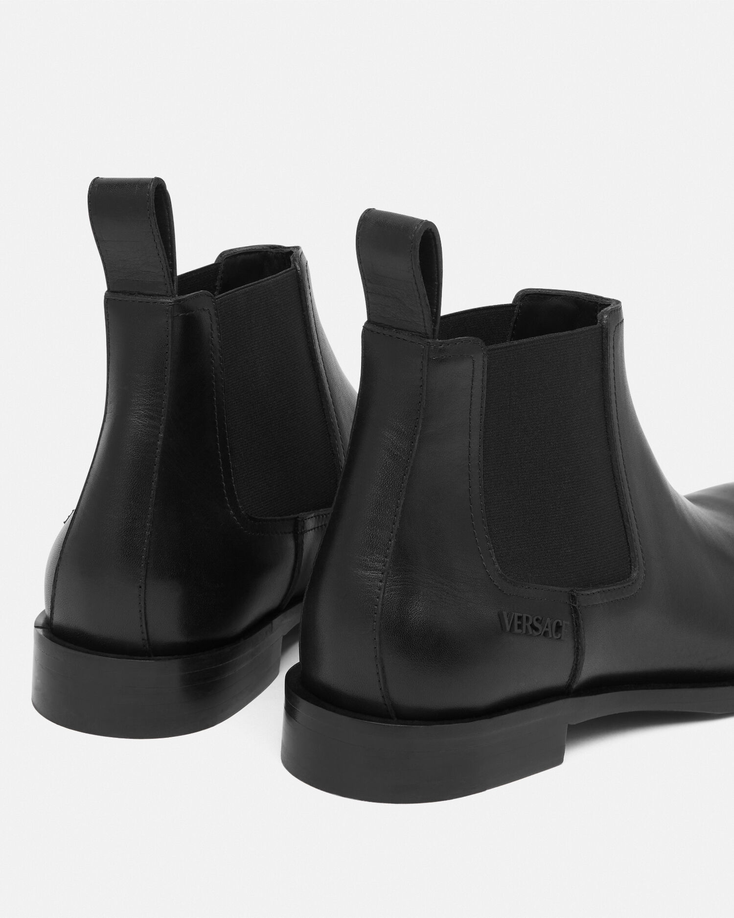 Metropoli Chelsea Boots Black VERSACE