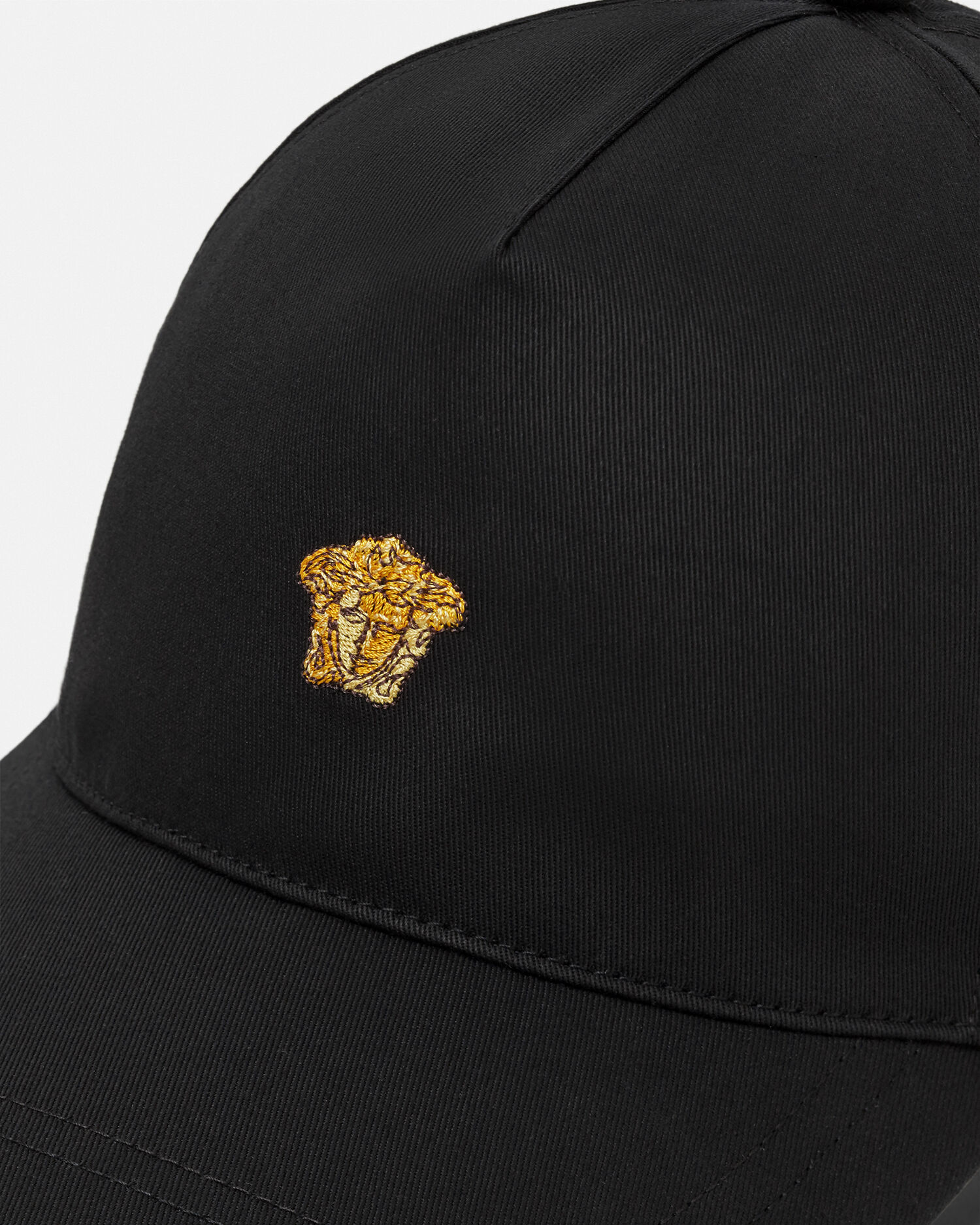 Embroidered Medusa Baseball Cap | VERSACE US