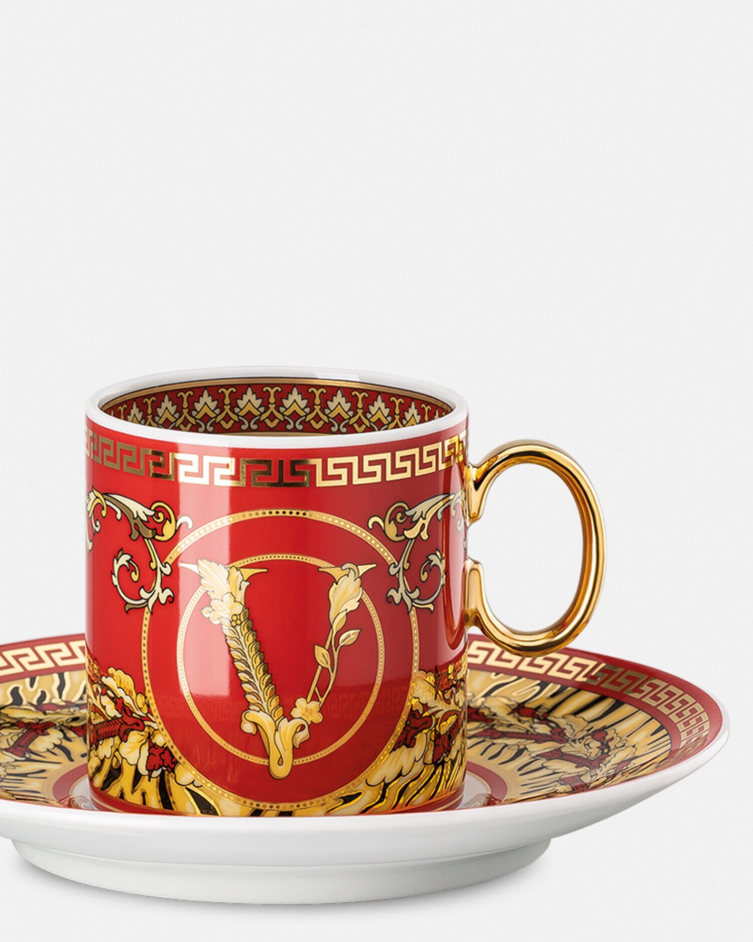 Virtus Holiday Espresso Cup & Saucer