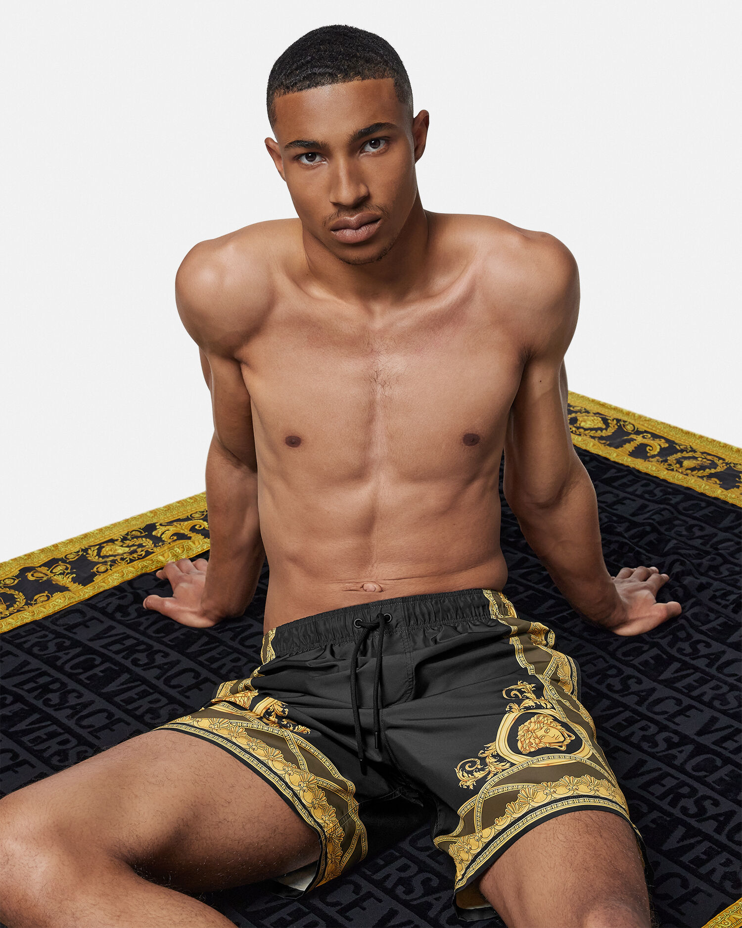 Mens versace swim shorts sale sales