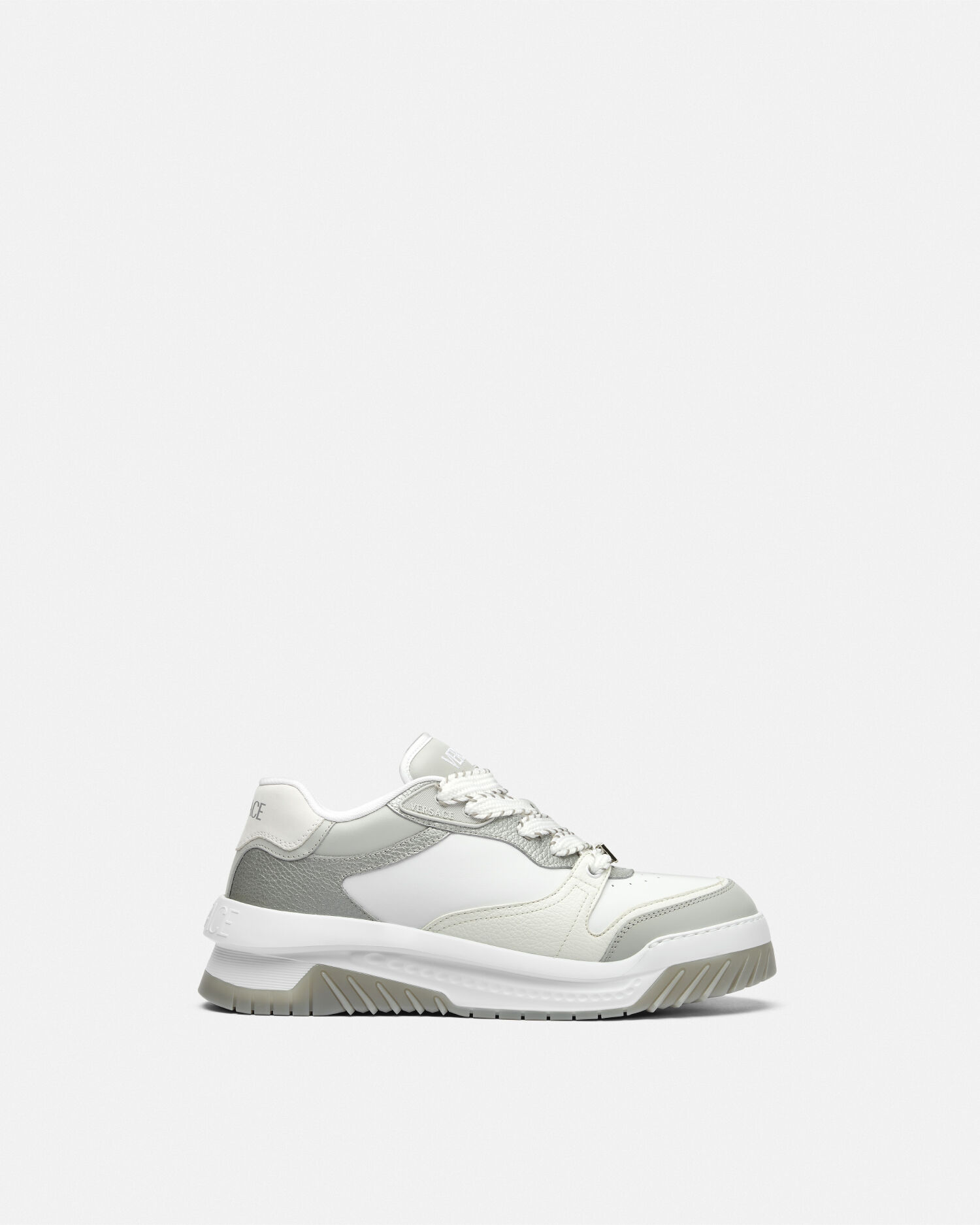 Grey versace sneakers deals