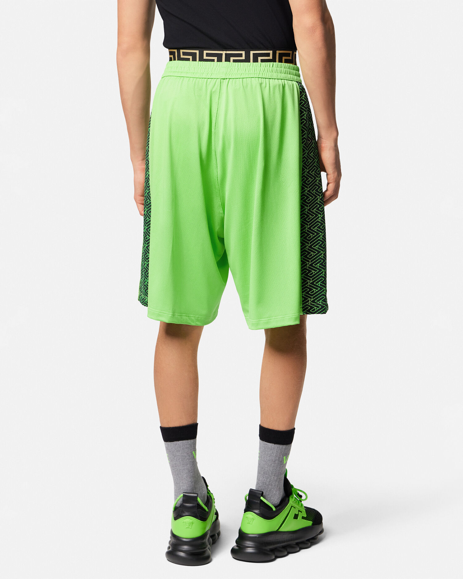 Lime green gym discount shorts