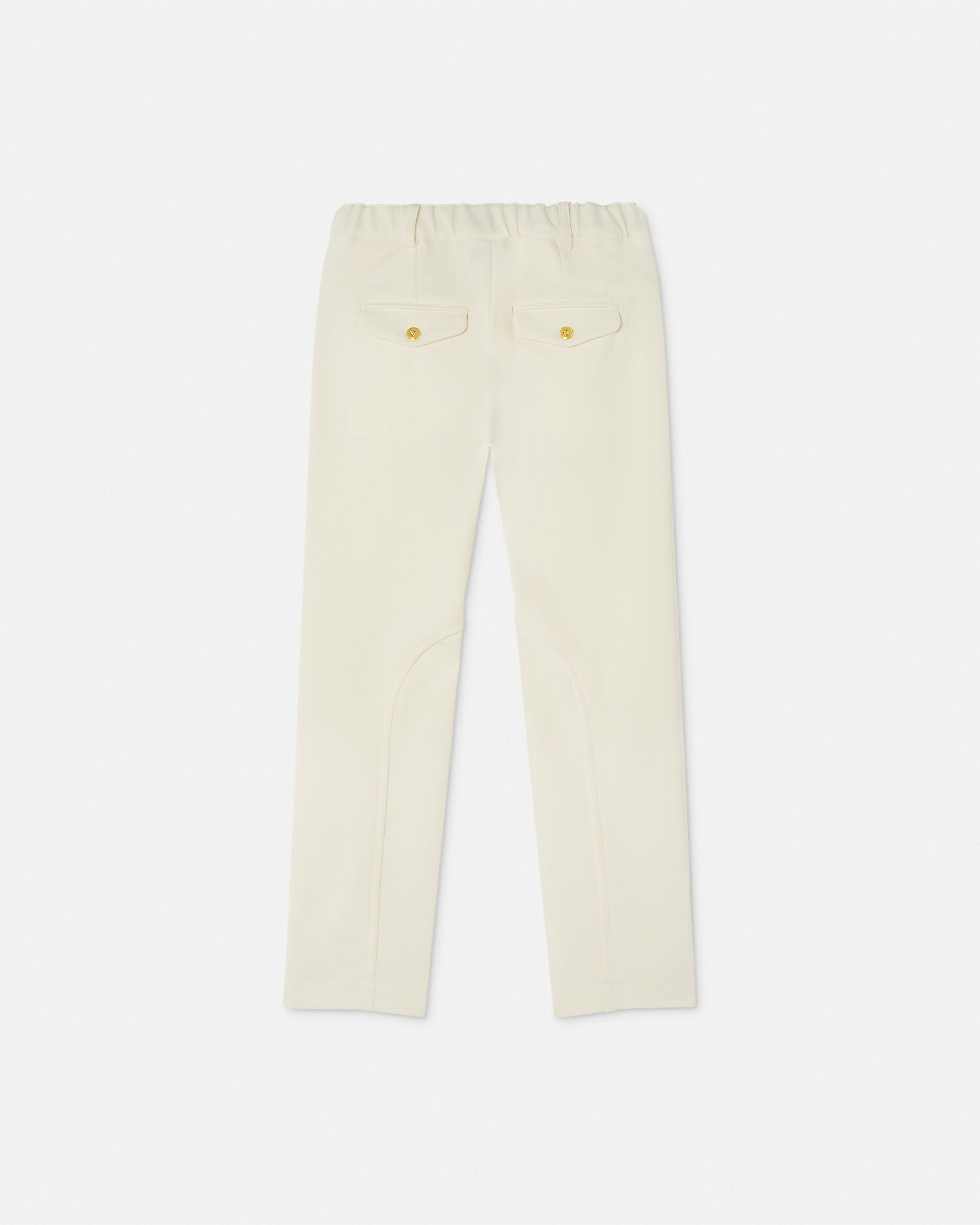 Versace Stretch Kids Pants female White 12Y